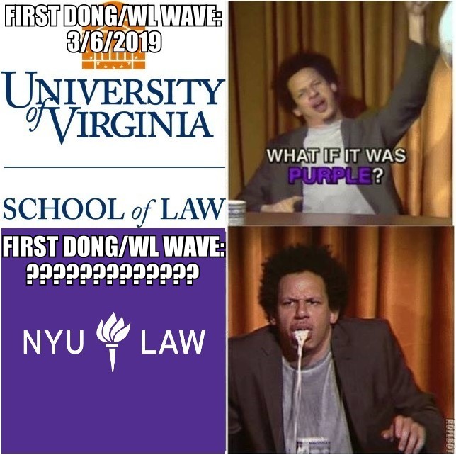 What if it was PURPLE? r/lawschooladmissions