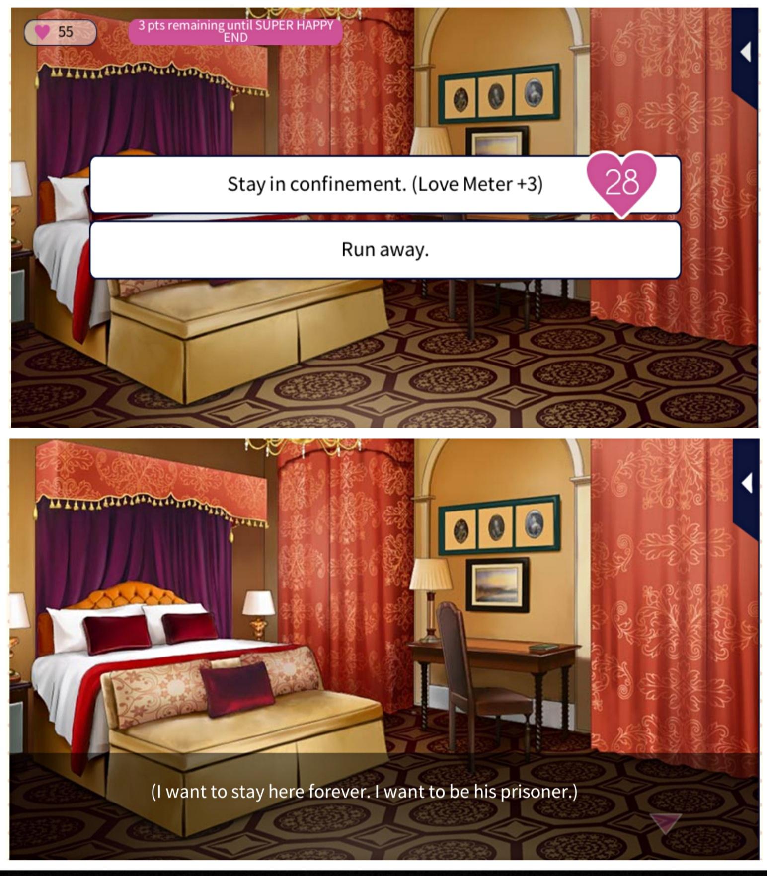 [Masquerade Kiss] When the correct choice is to willingly be locked up