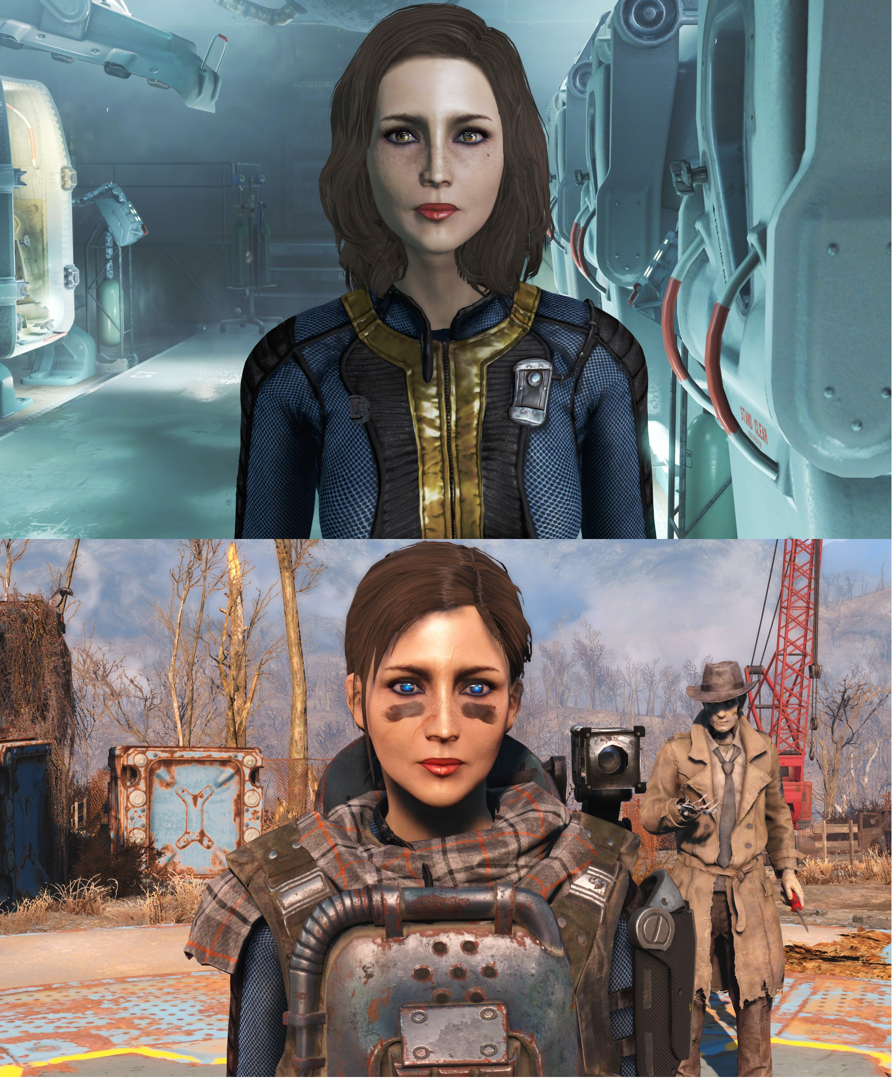 My Sole Survivor from beginning to end r/fo4