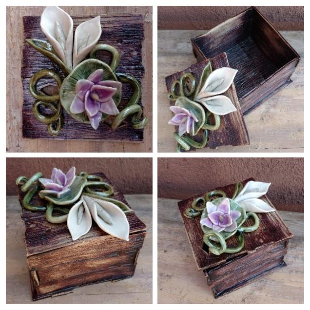 [OC] Ceramic Flower Box; my personal best from 2018 r/Pottery