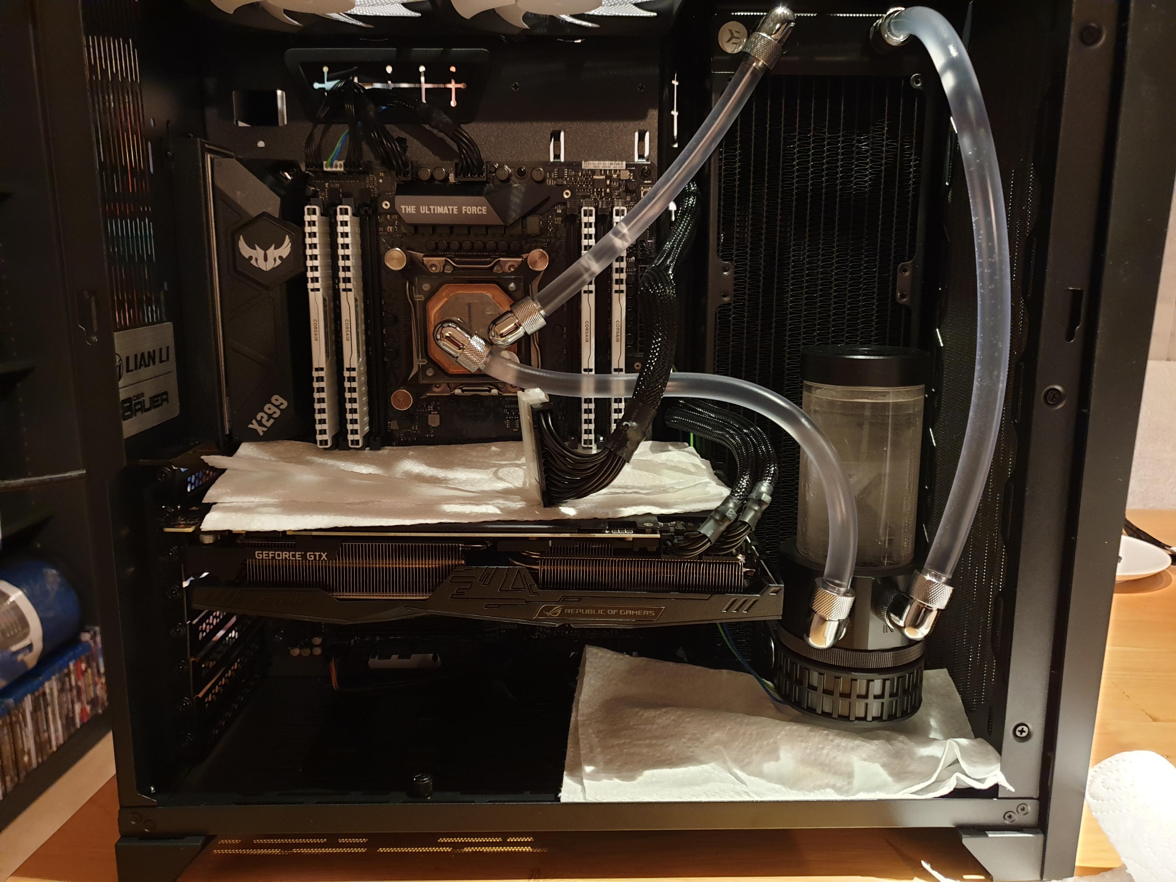 Watercooling, how long do you check for leaks? r/watercooling