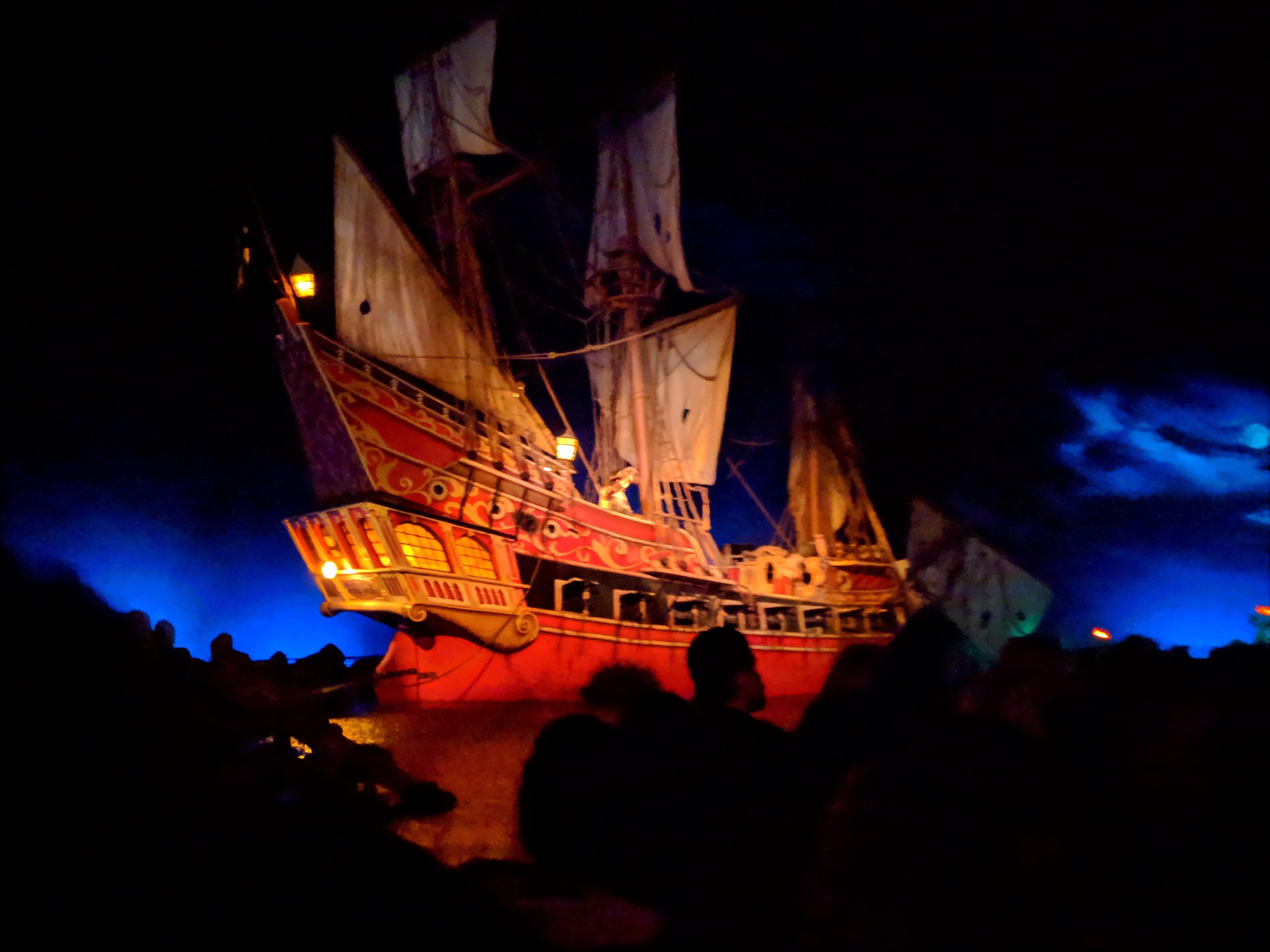 Took this inside Pirates of the Caribbean with my pixel 3, loooove