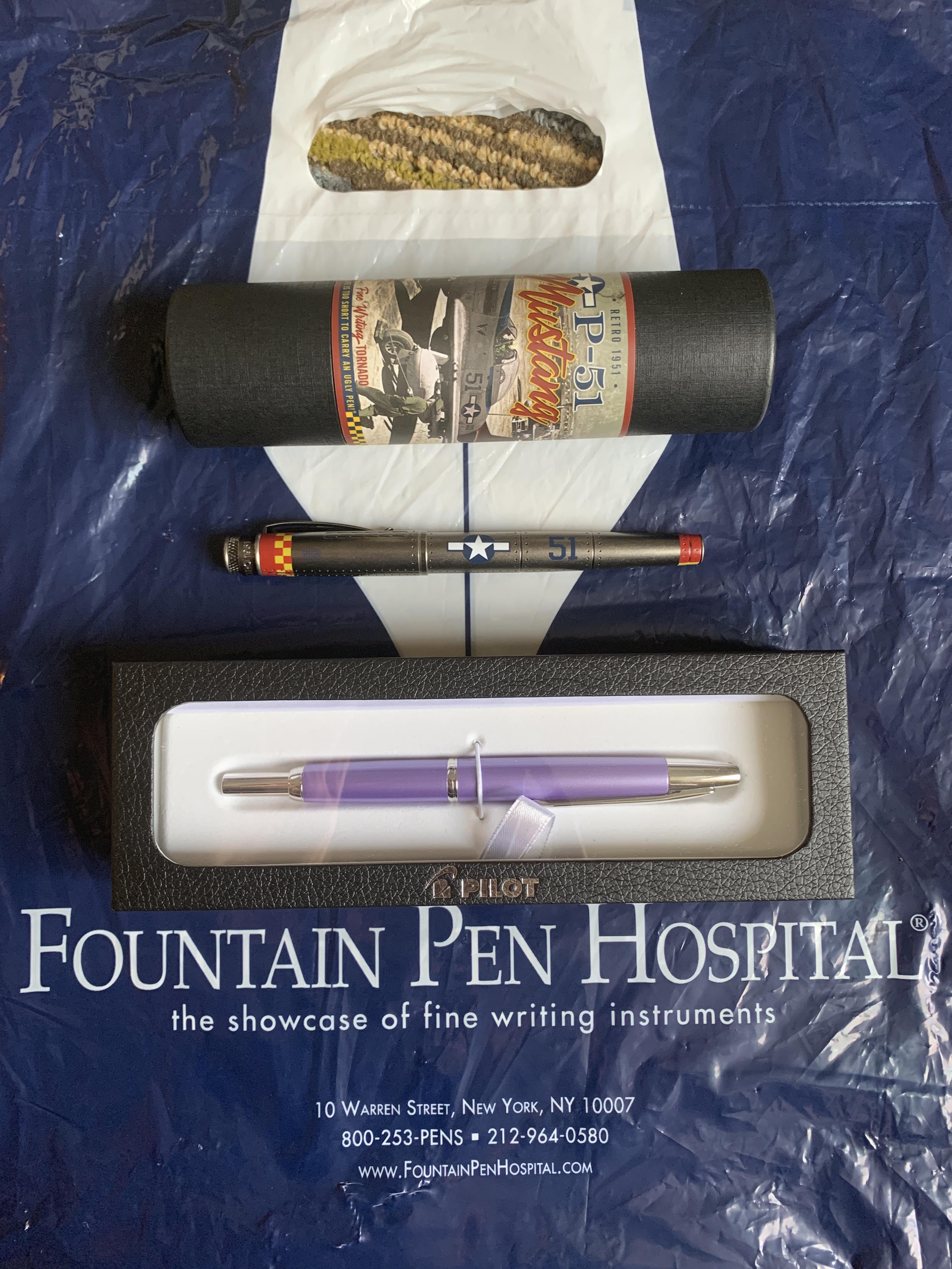 Had the chance to go to the Fountain Pen Hospital, so I had to add to