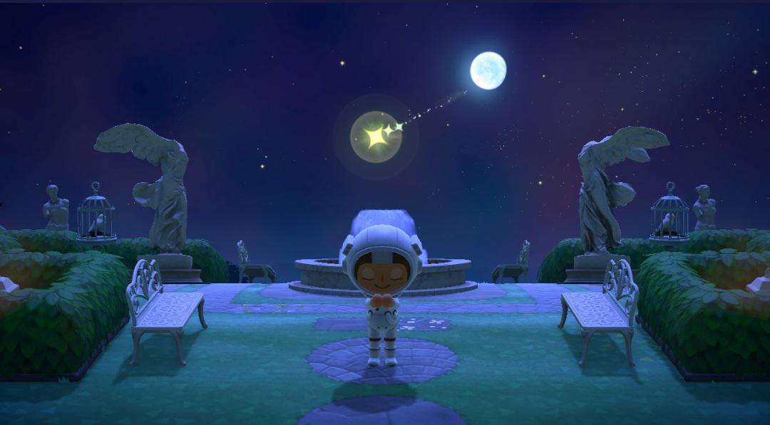 finally finished my garden and decided to take advantage of my meteor