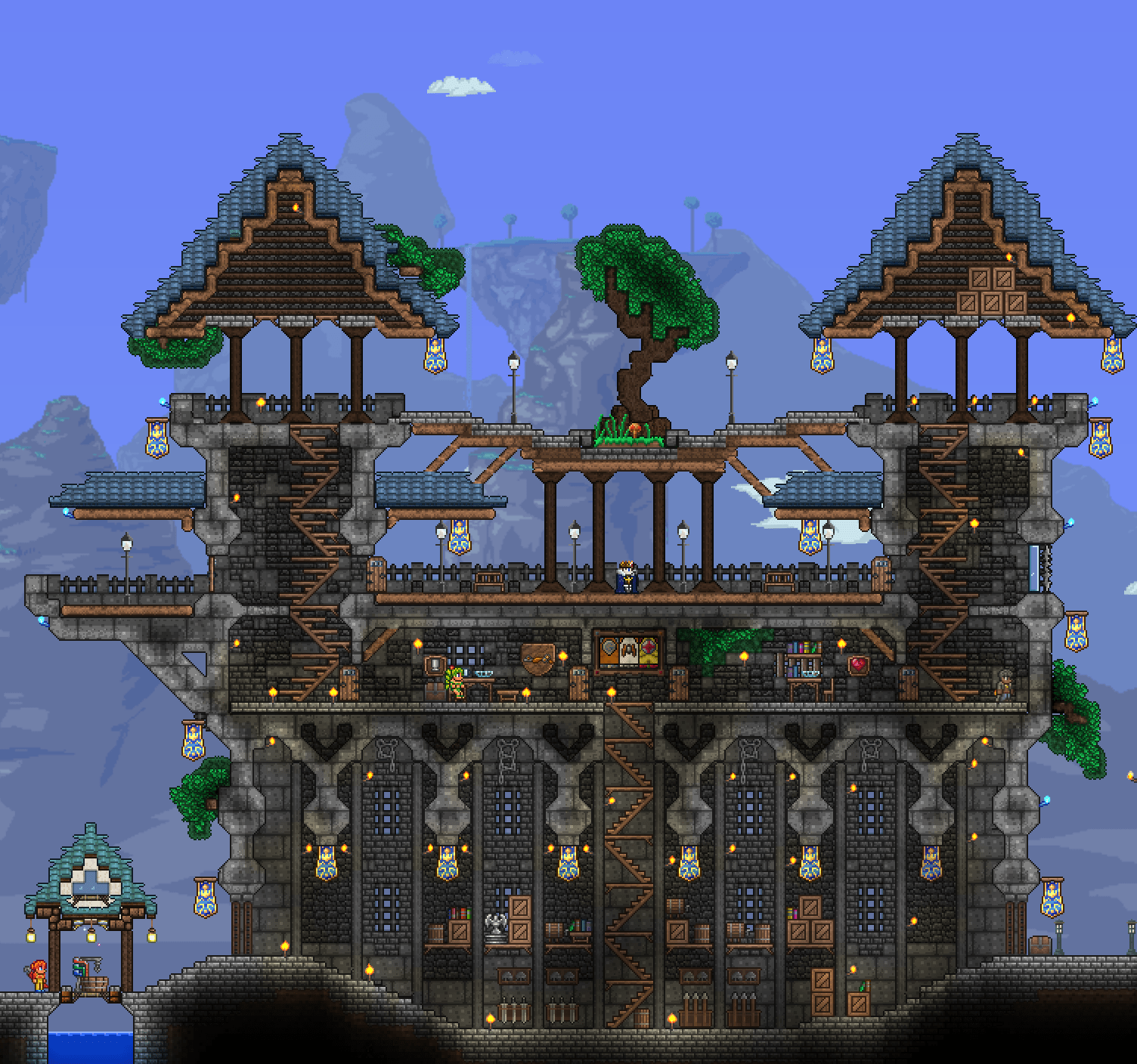 Castle r/Terraria