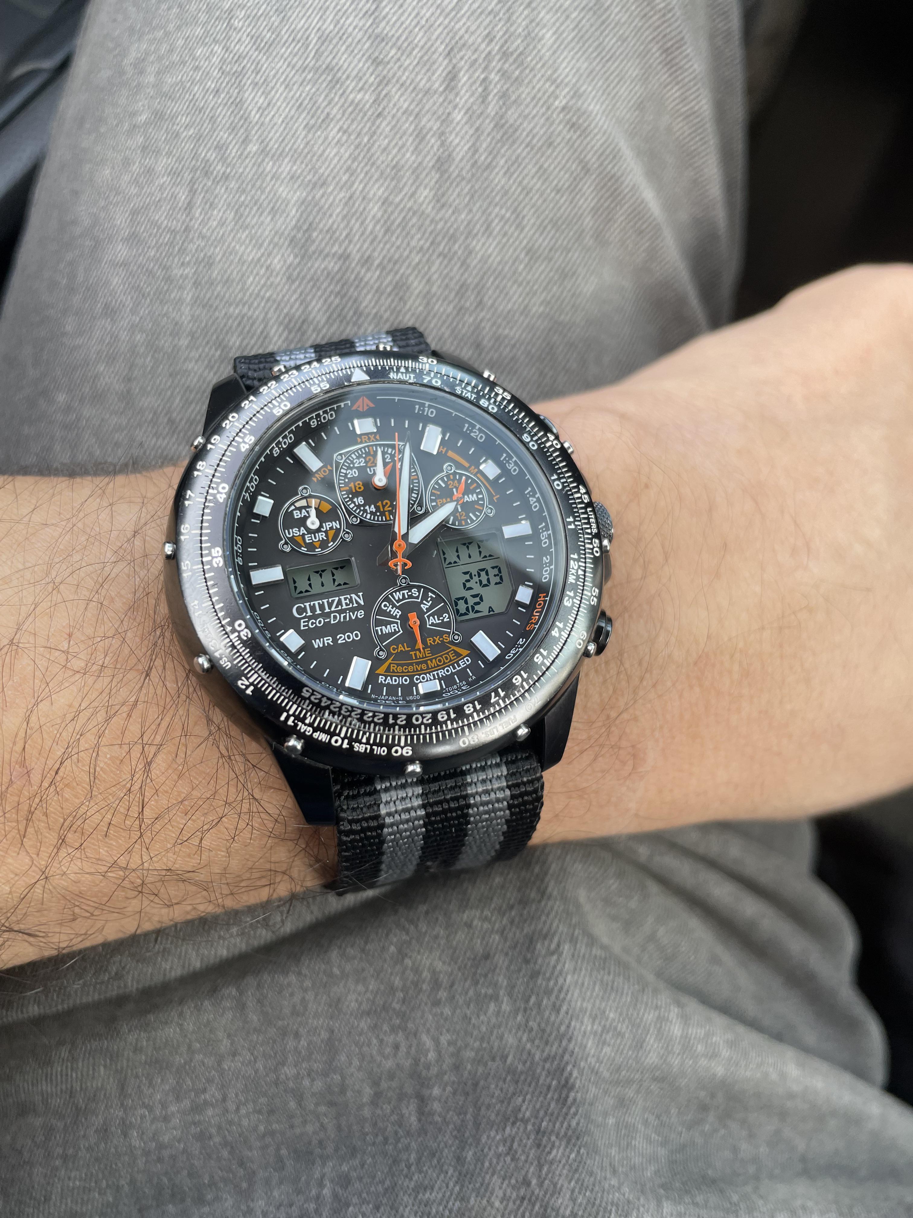 [Citizen Skyhawk AT] One of watches on heavy rotation since 2008. Watches