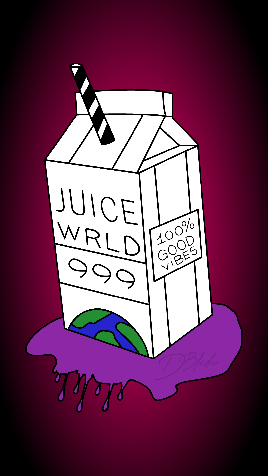 My take on the Juice box art r/JuiceWRLD