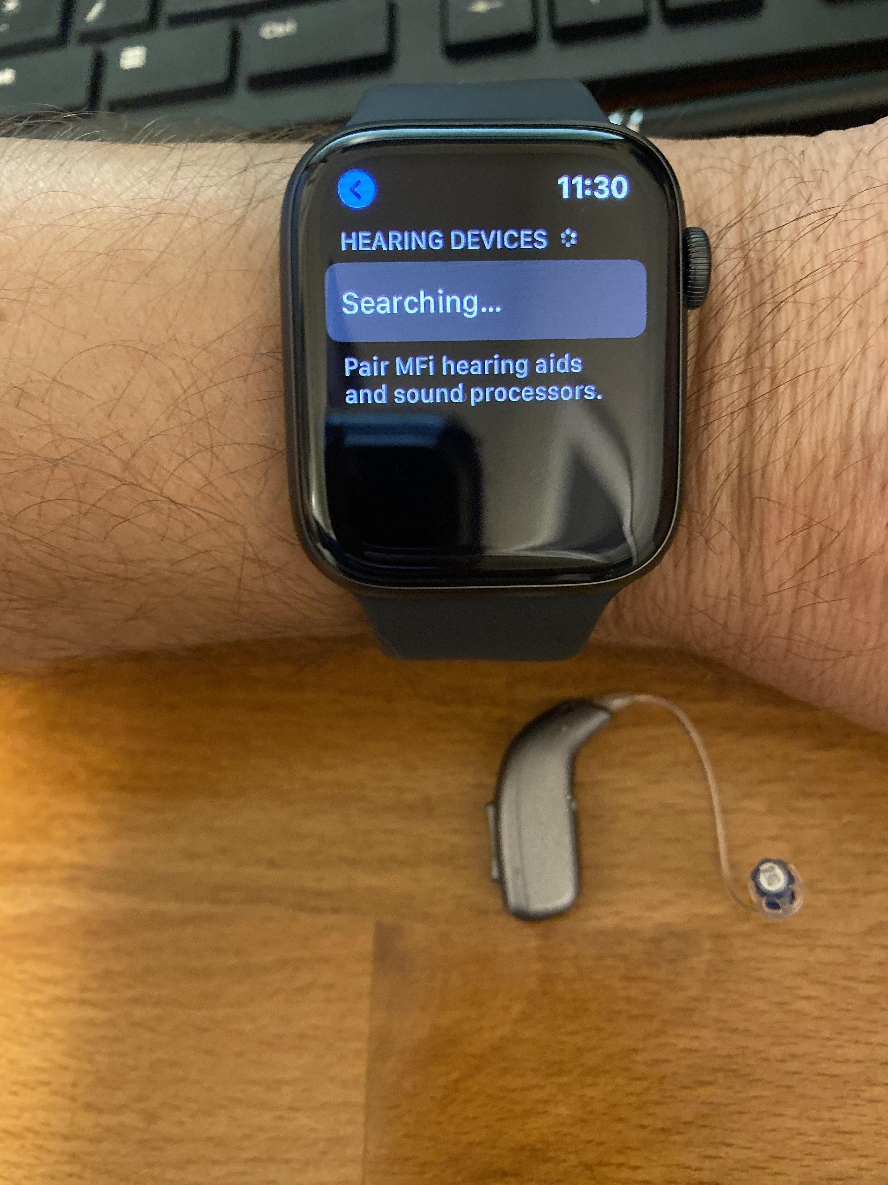 Can anyone pair hearing aids to series 5? r/AppleWatch