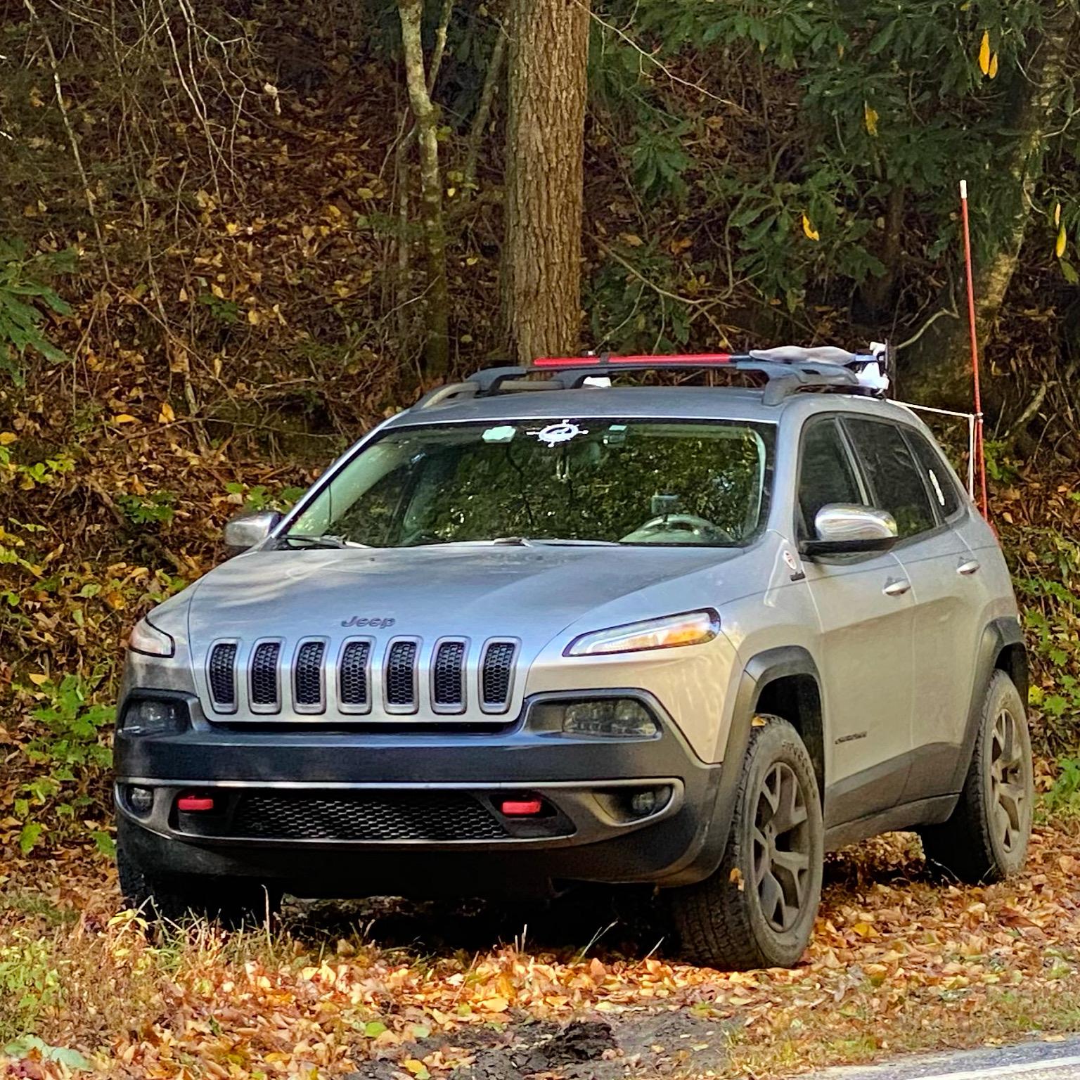 Pisgah National Forest Jeep