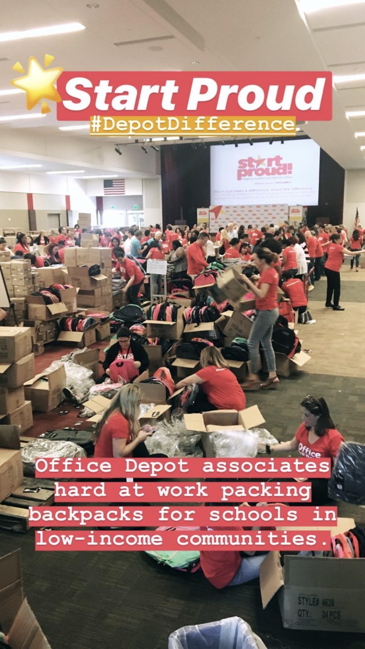 imagine seeing this many depot employees in one place r/OfficeDepot