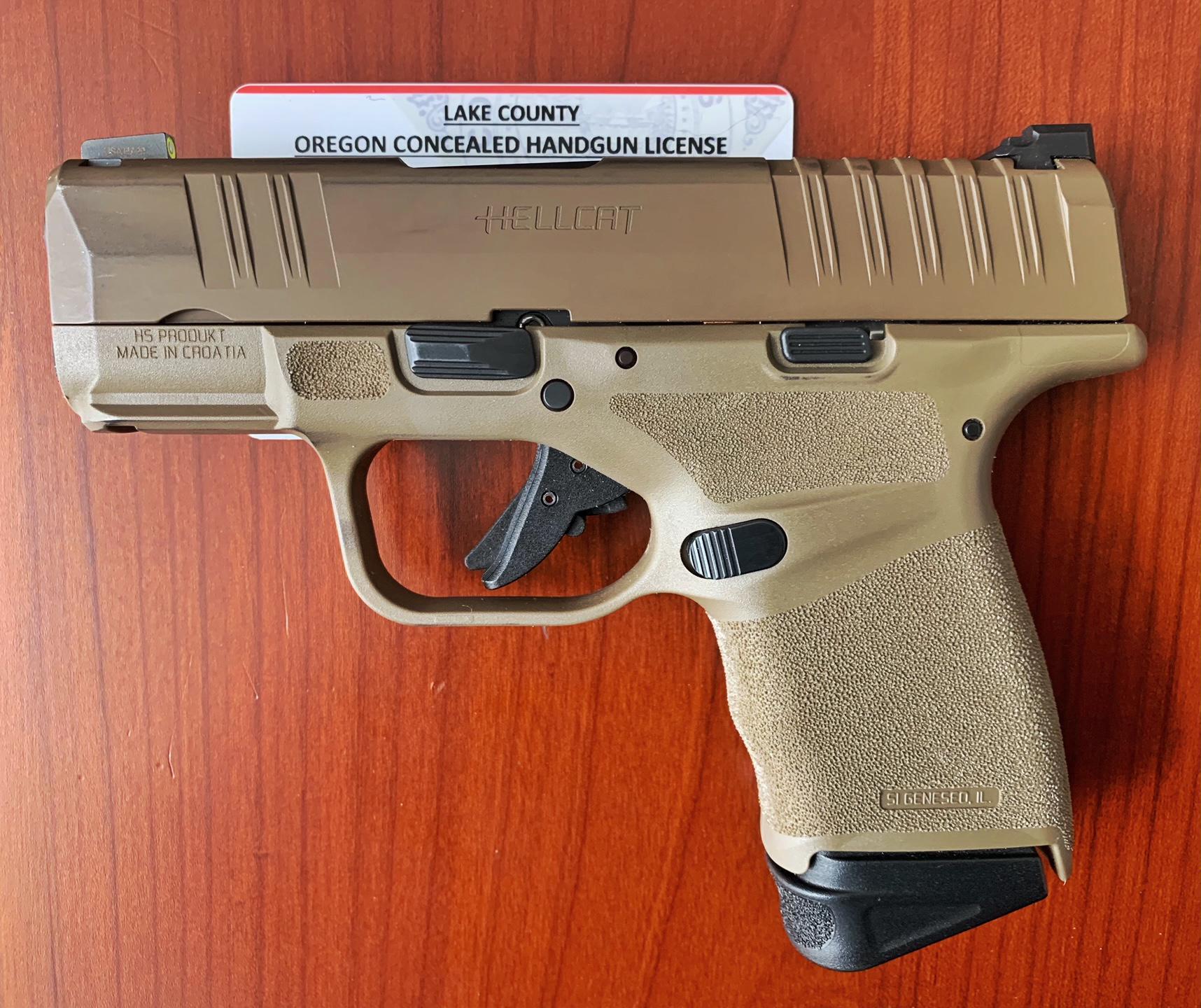 Oregon Concealed Handgun License 31 Days r/concealedcarry