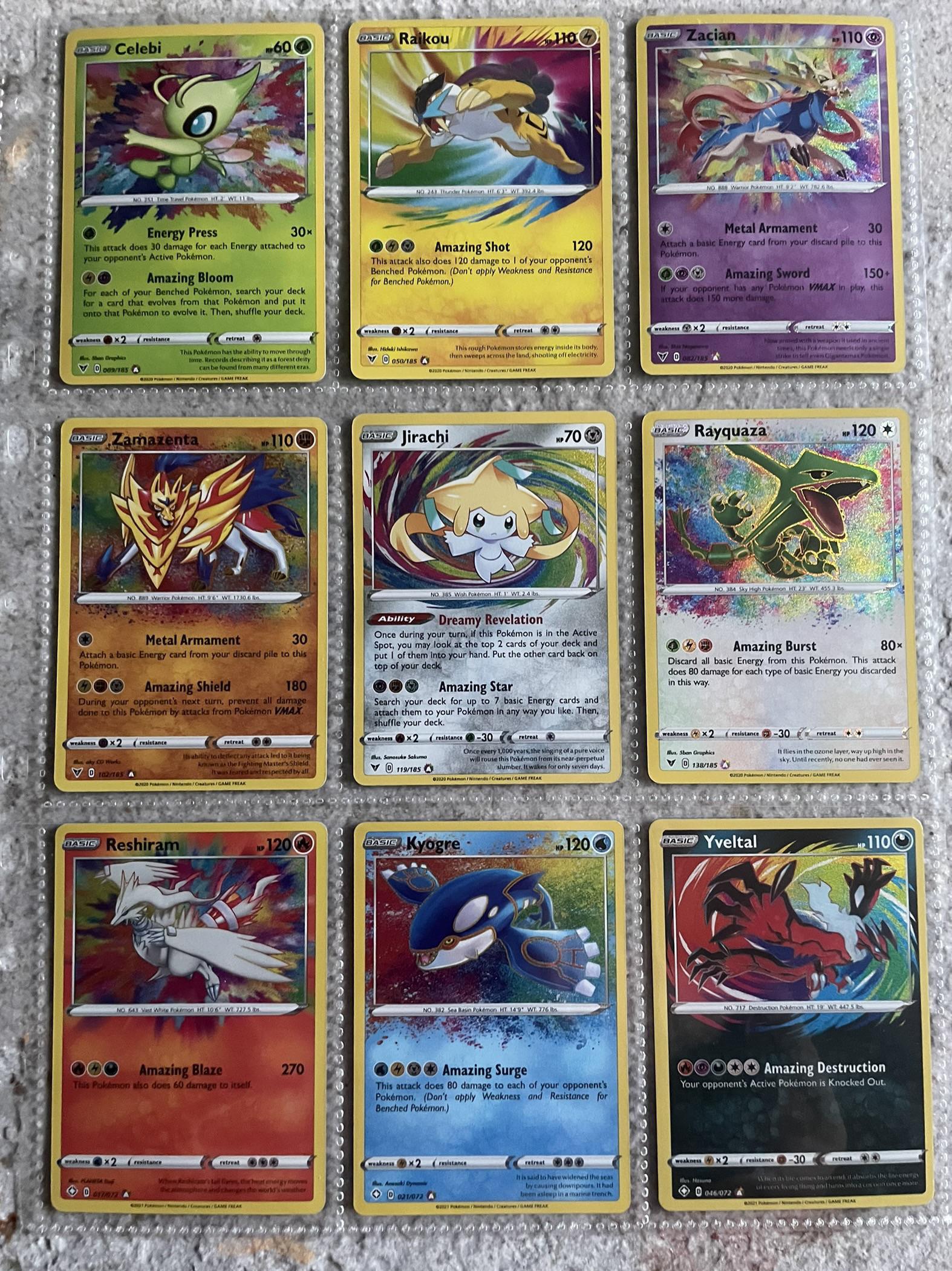 Amazing rare set complete r/PokemonTCG