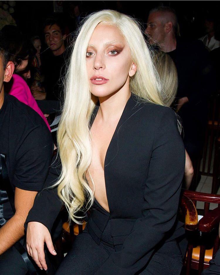 Lady Gaga Bleached Eyebrows