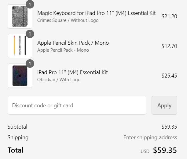 dbrand got a code that can get me free shipping on this order D r