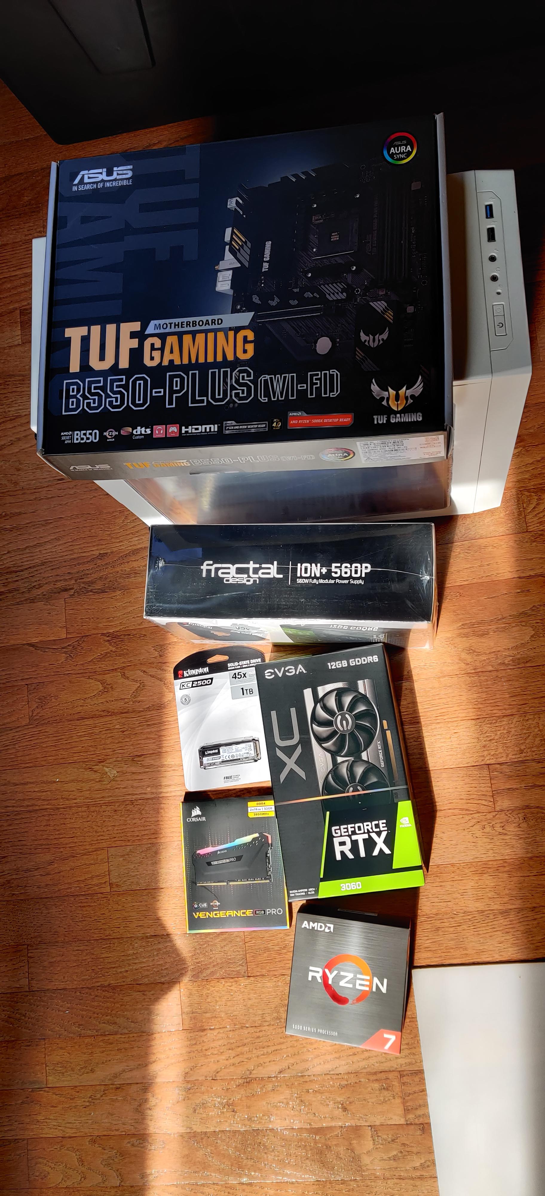 Got tired waiting for a PS5 to show up on the shelf... it's building