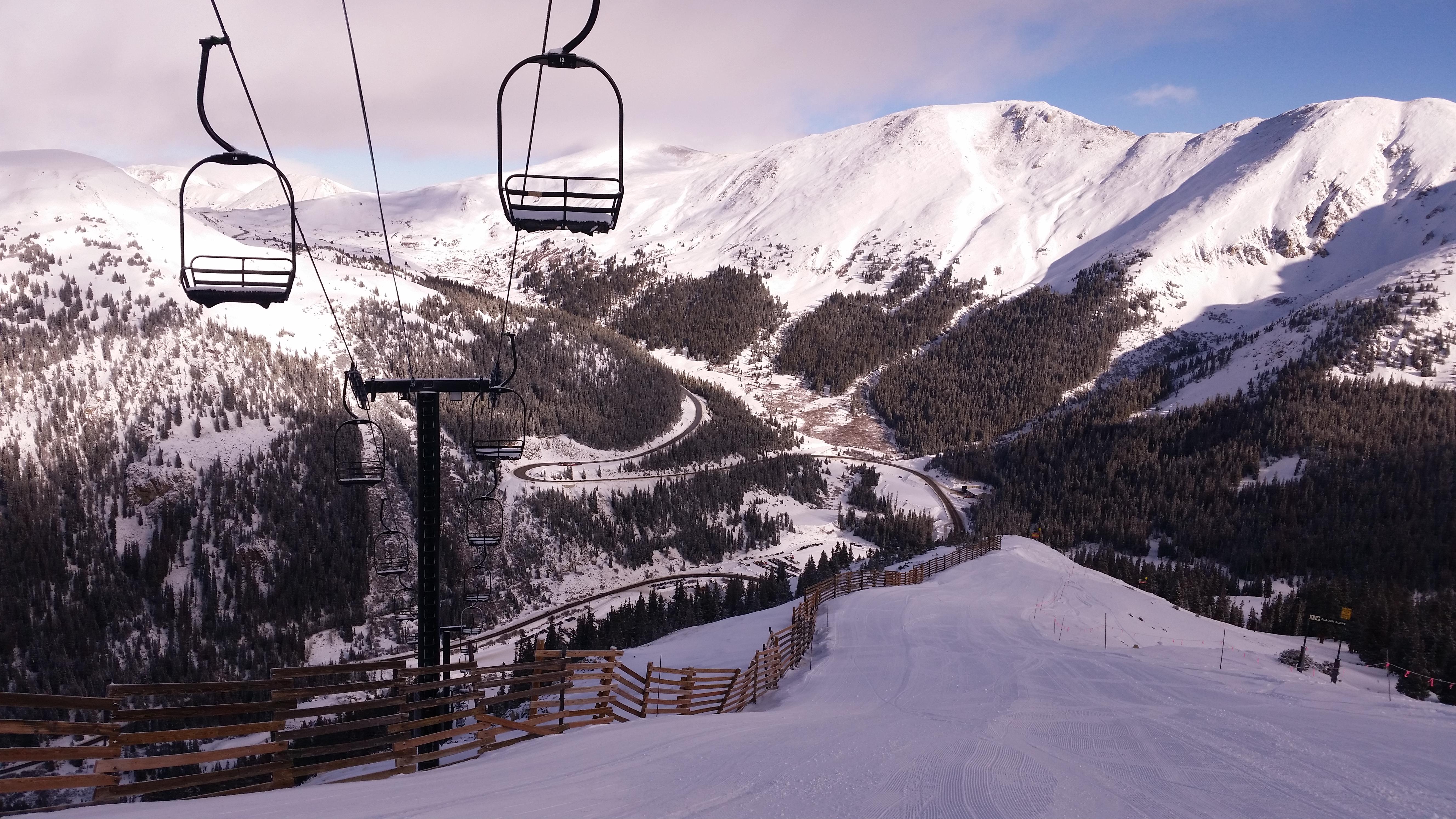The best chairlift in Colorado, waiting for just a little more snow to fully open r/skiing