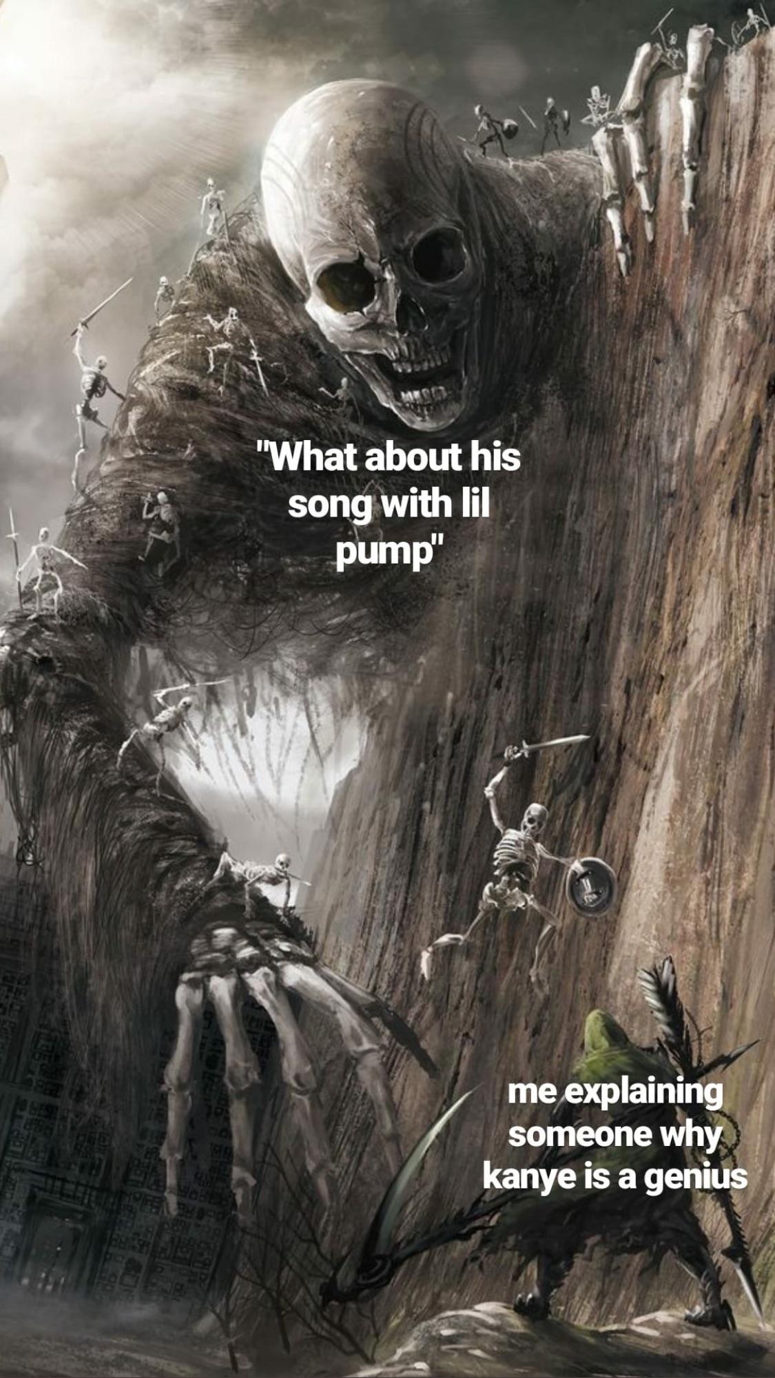 sparkling water r/Kanye