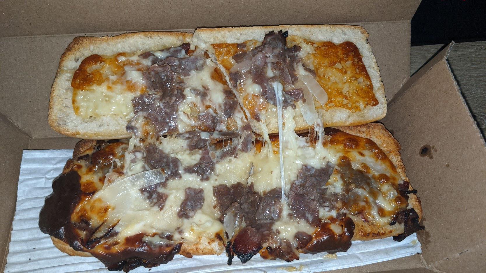 TBF It's somewhat on me for ordering a Philly cheesesteak sandwich from