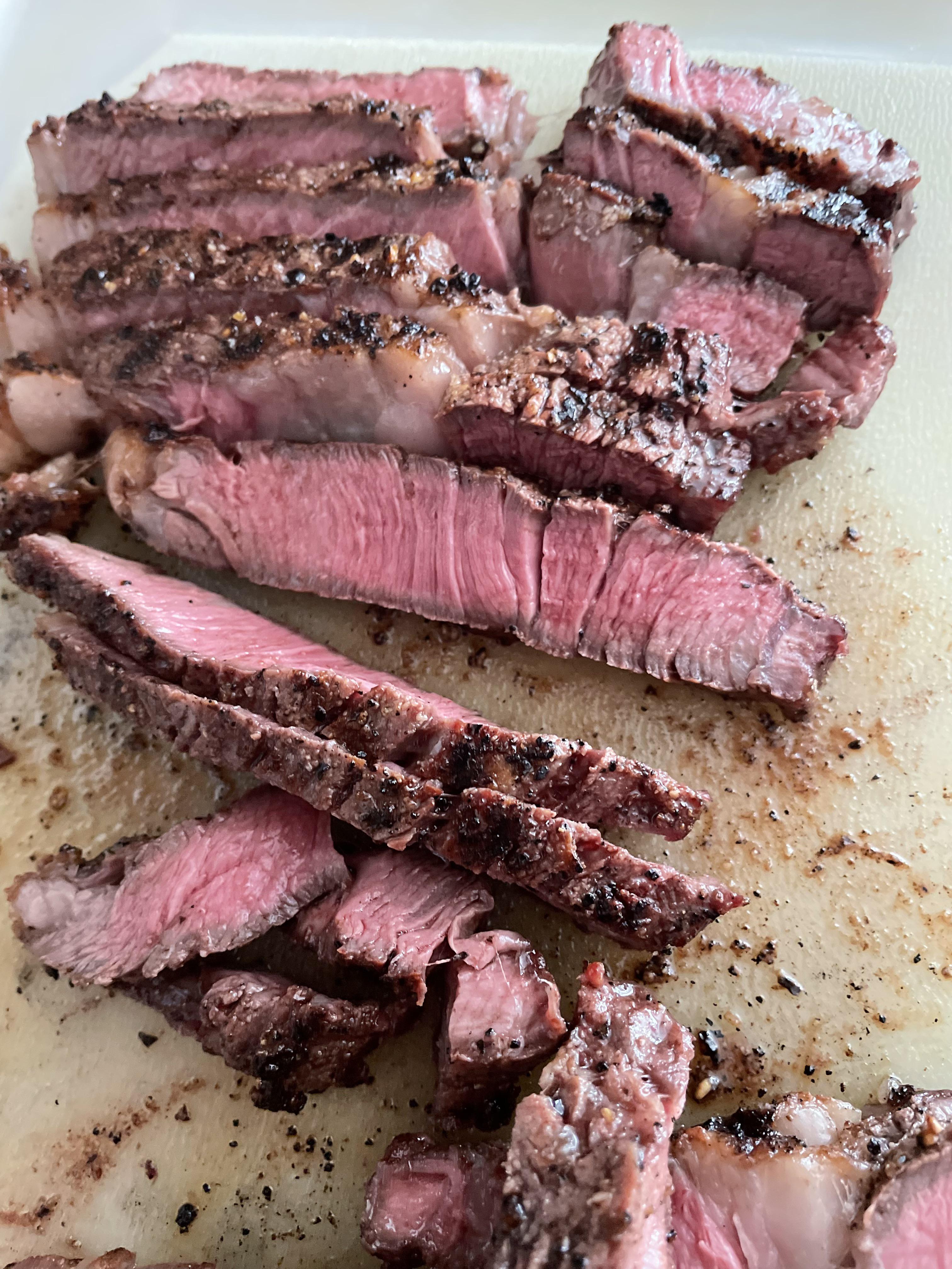 1st r/steak post Ribeye on a er charcoal grill r/steak
