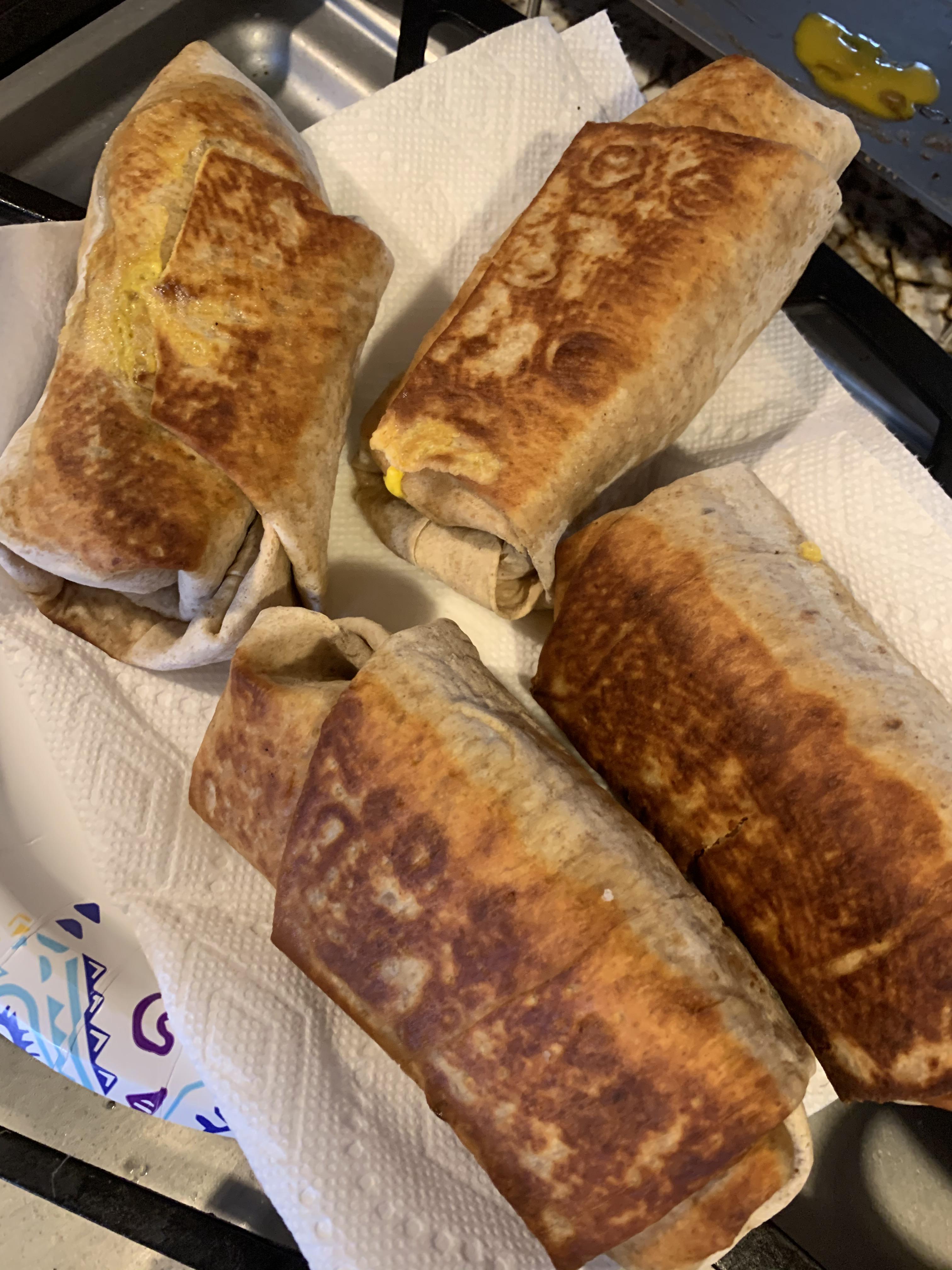 Breakfast Roll Ups. “Josephs Lavash Bread 6 net carbs) stuffed with