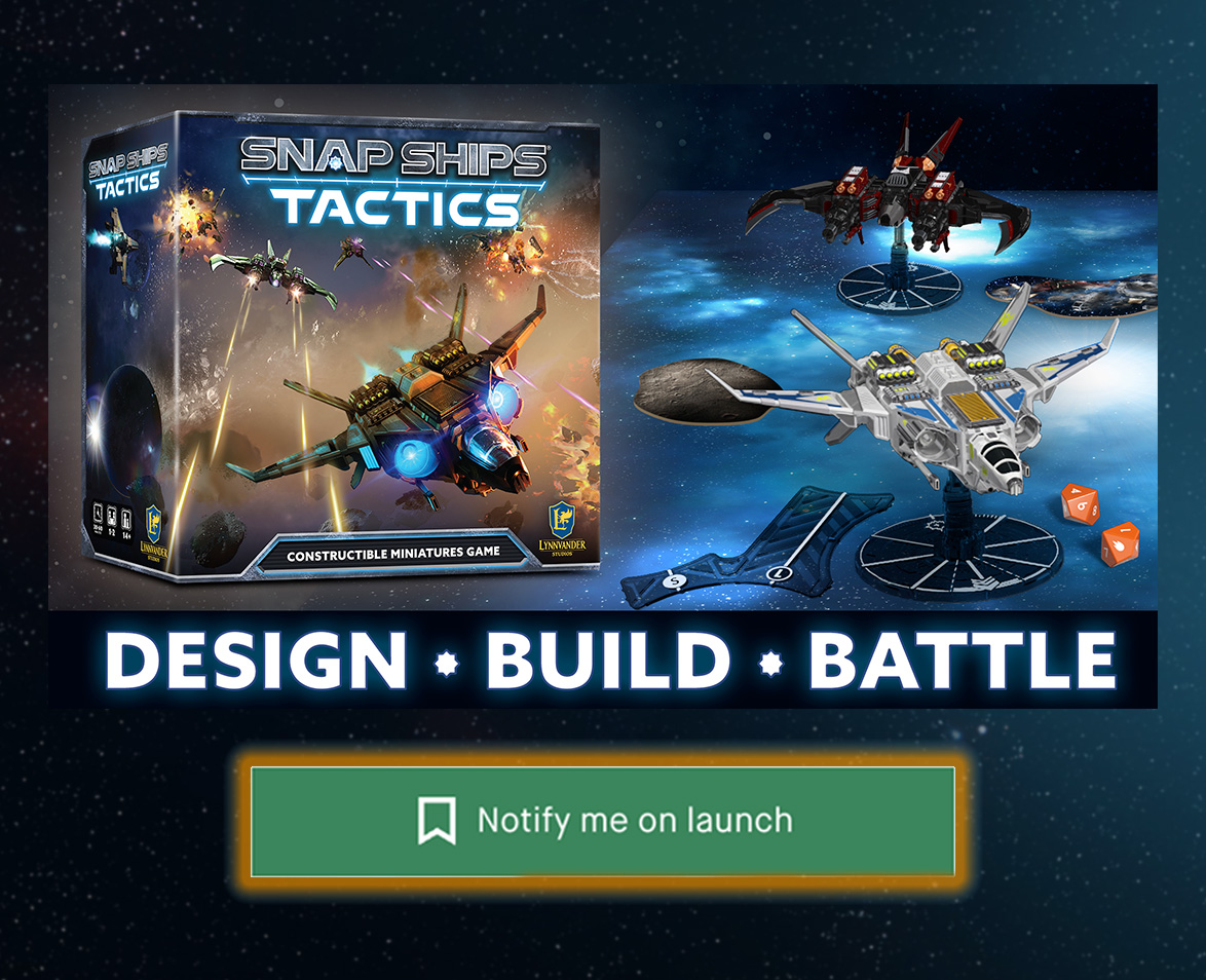 Snap Ships Tactics Kickstarter Notification Page is LIVE! r/SnapShips