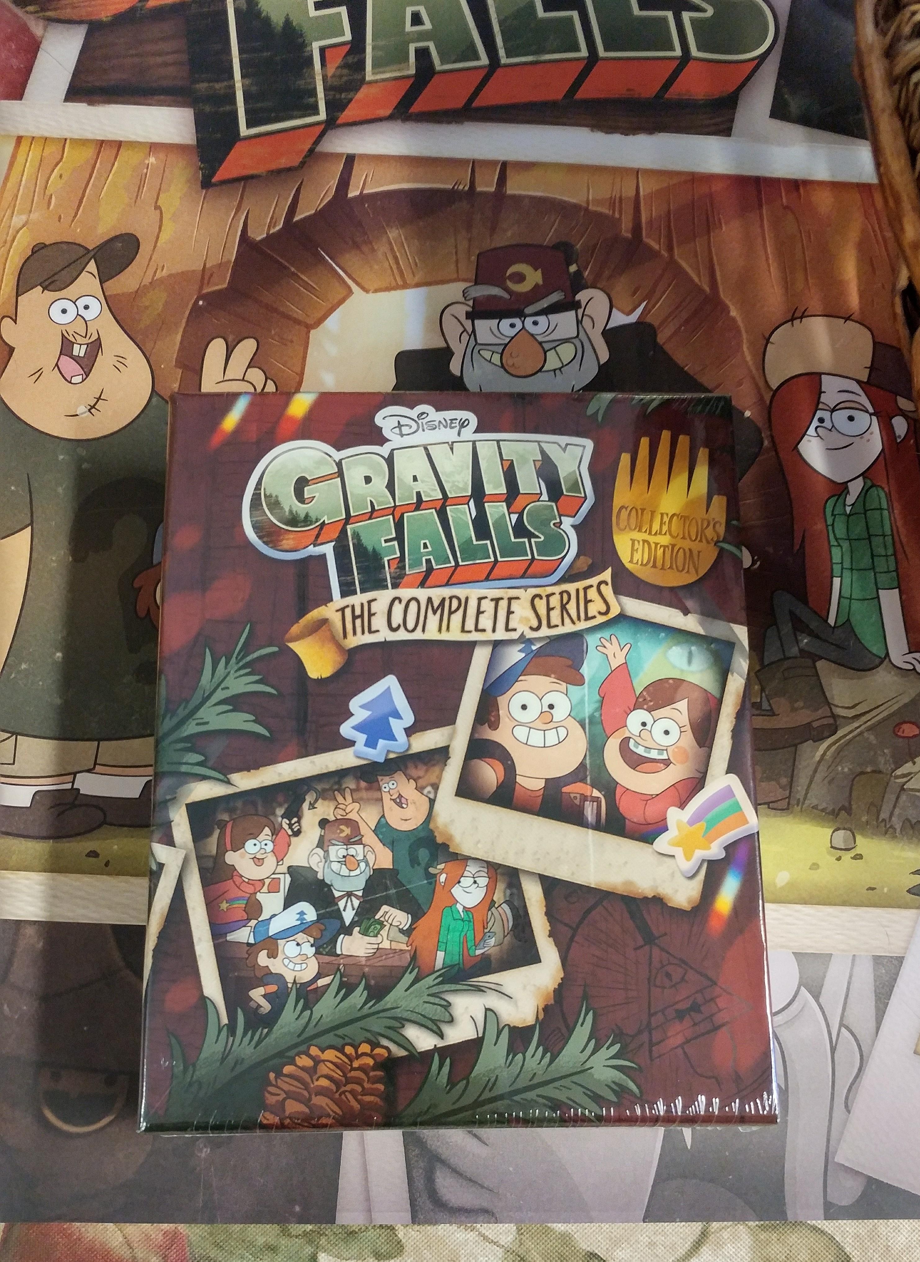 Bluray set came in!! r/gravityfalls
