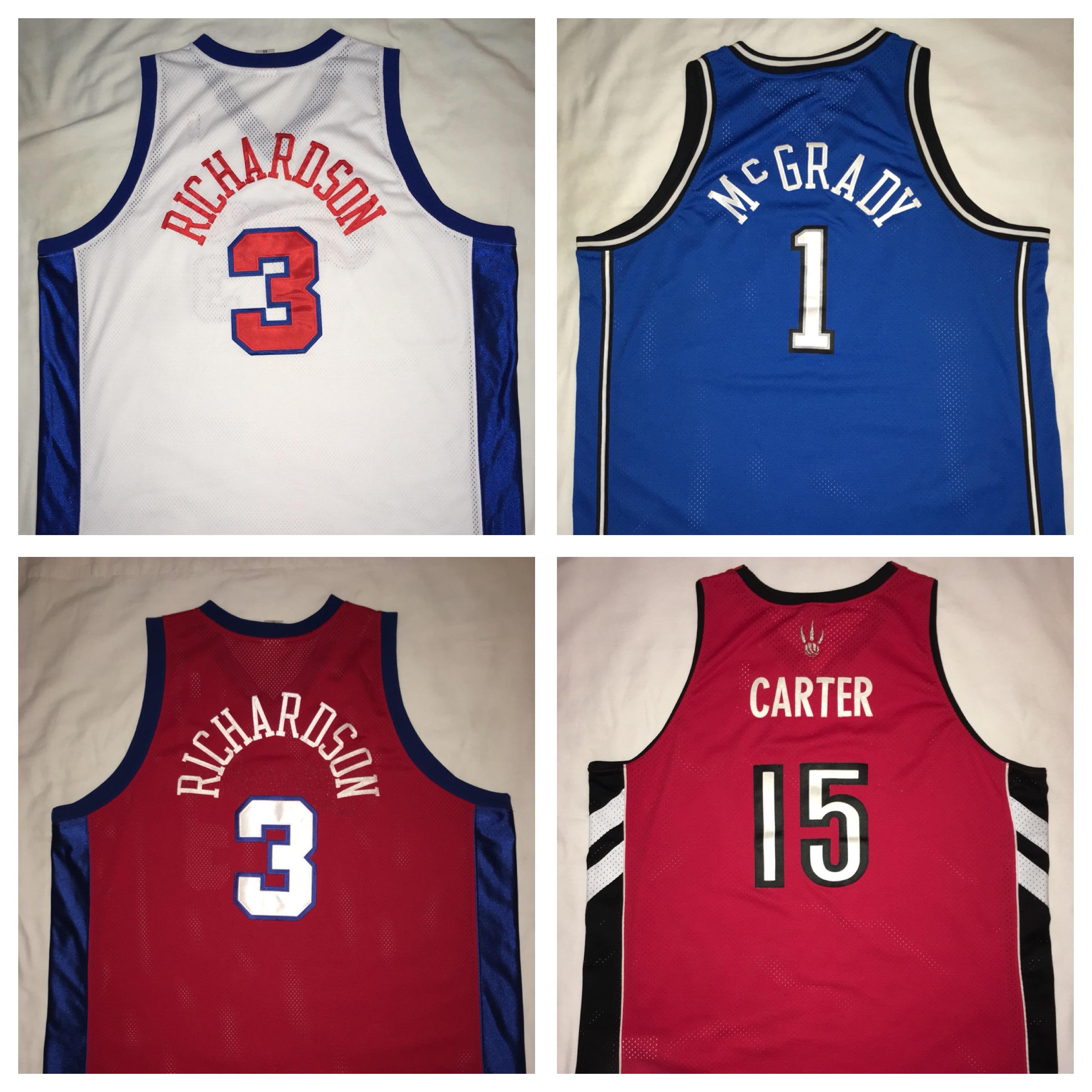 Four big Guy jerseys from the bins (like 2 each) r/ThriftStoreHauls