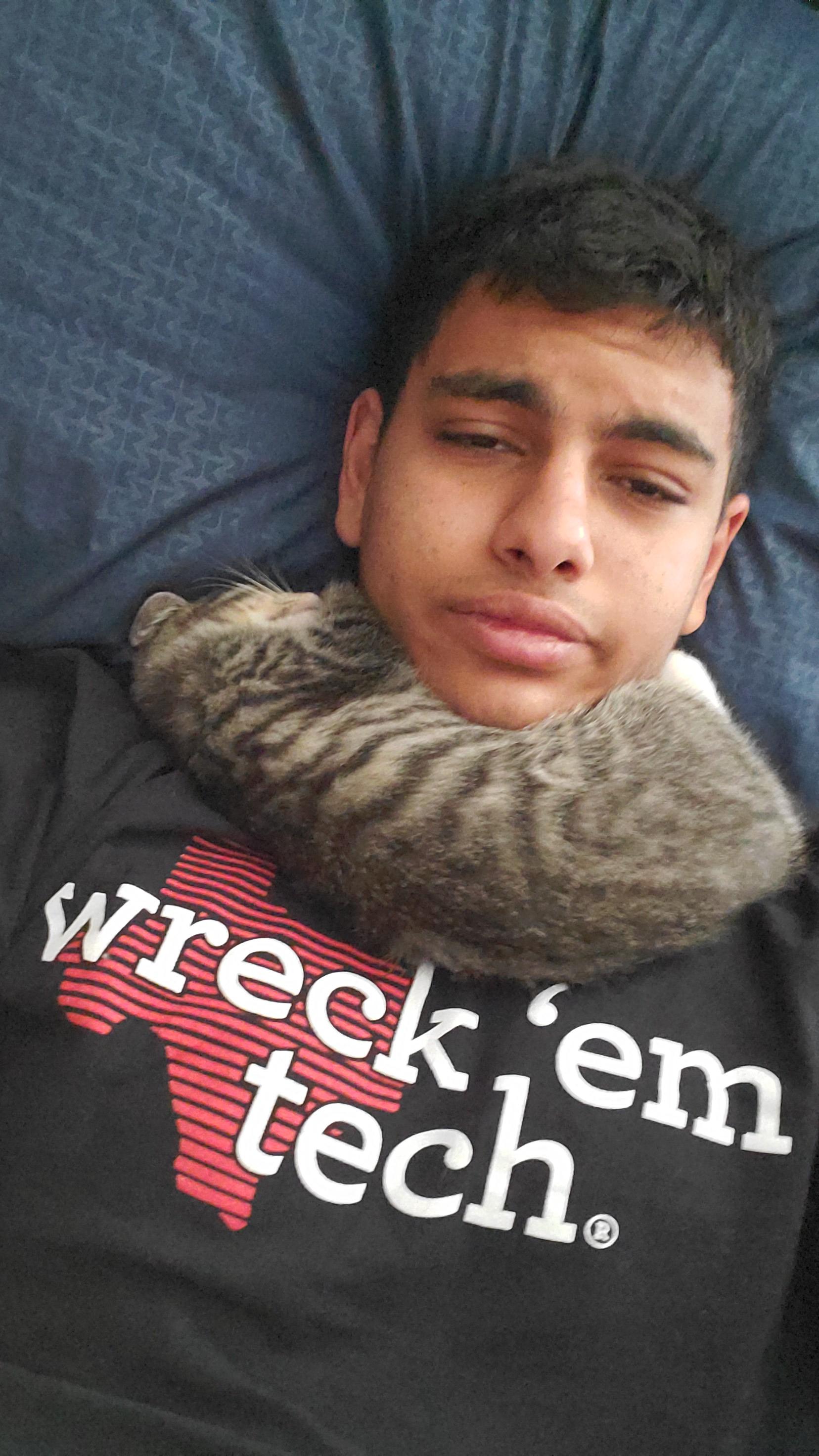 Something seems fishy about this neck pillow, glad I kept the receipt