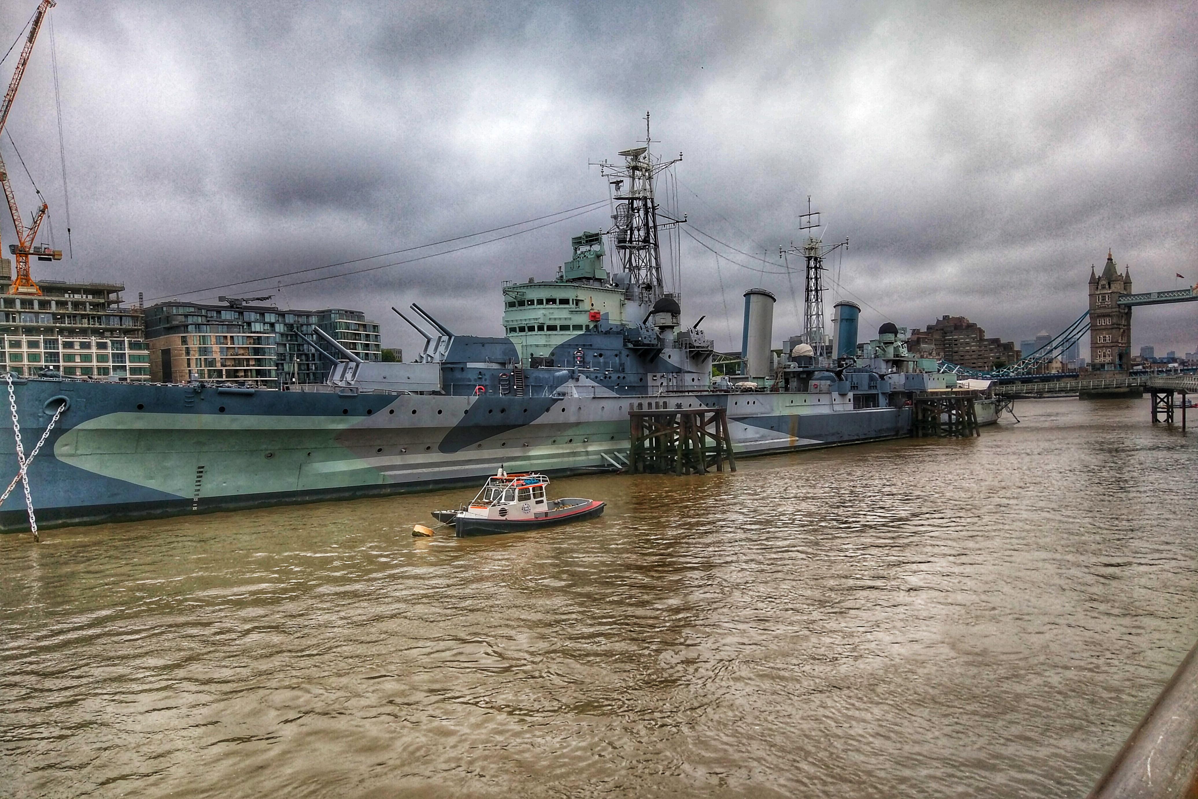 HMS Belfast Inside