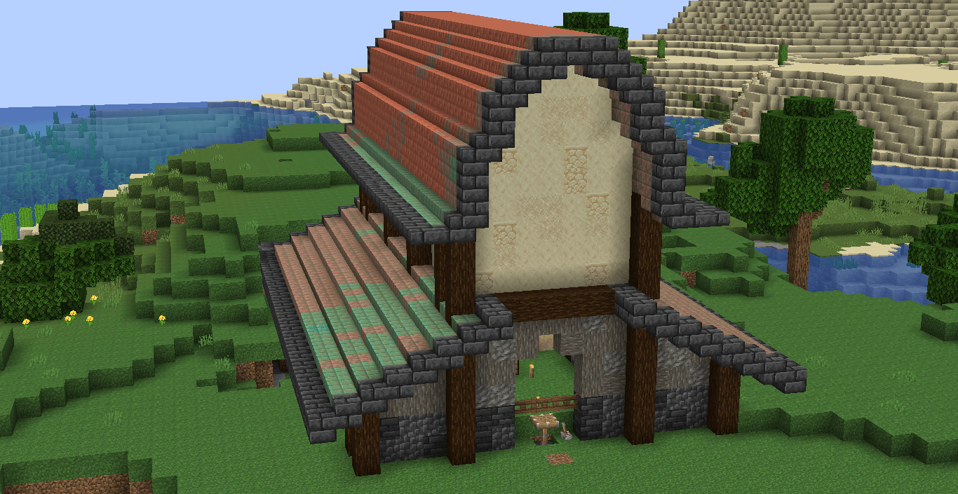 i don't using copper for a big roof (day 200 of my hardcore