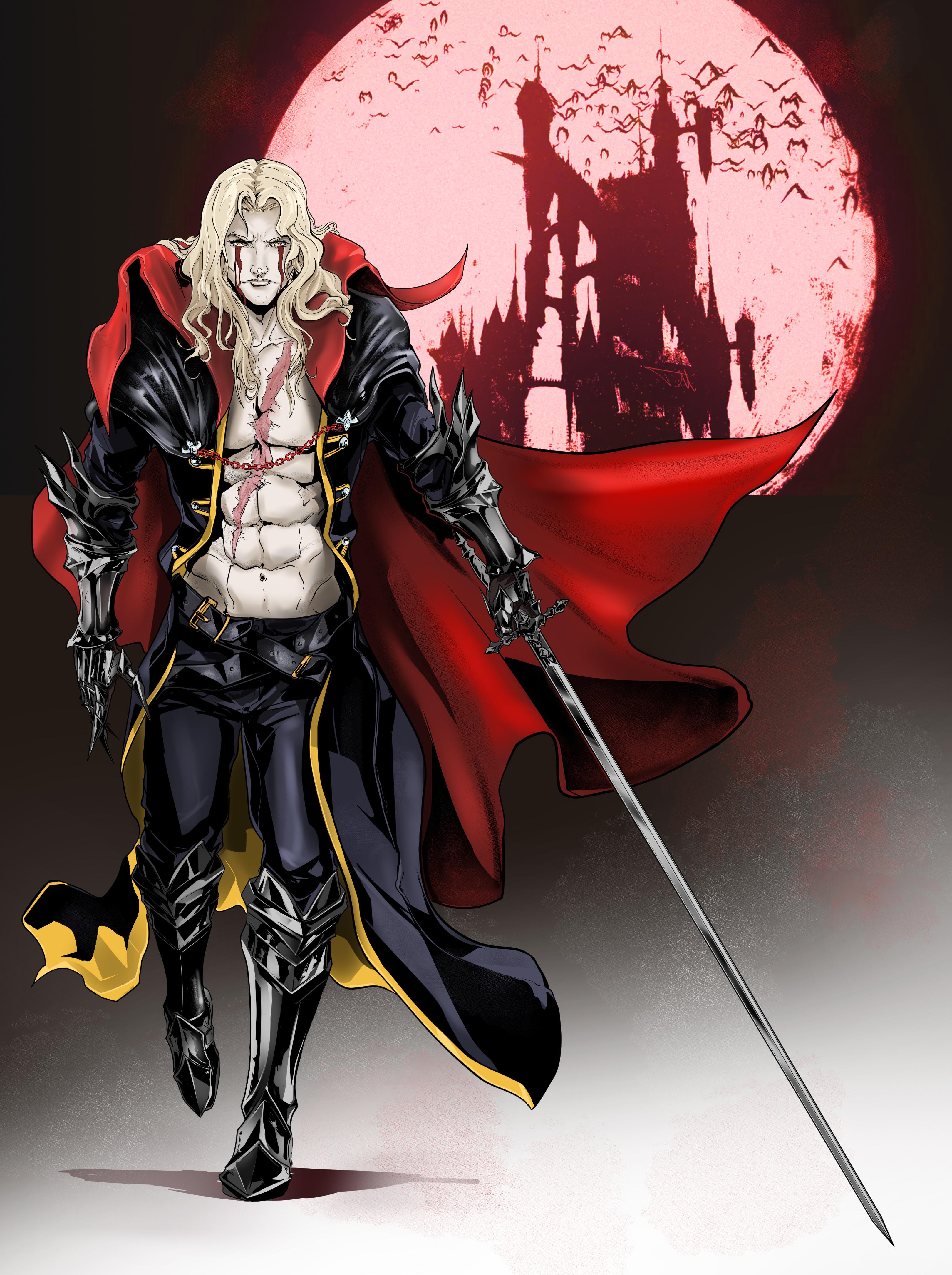Alucard Fan art by me castlevania