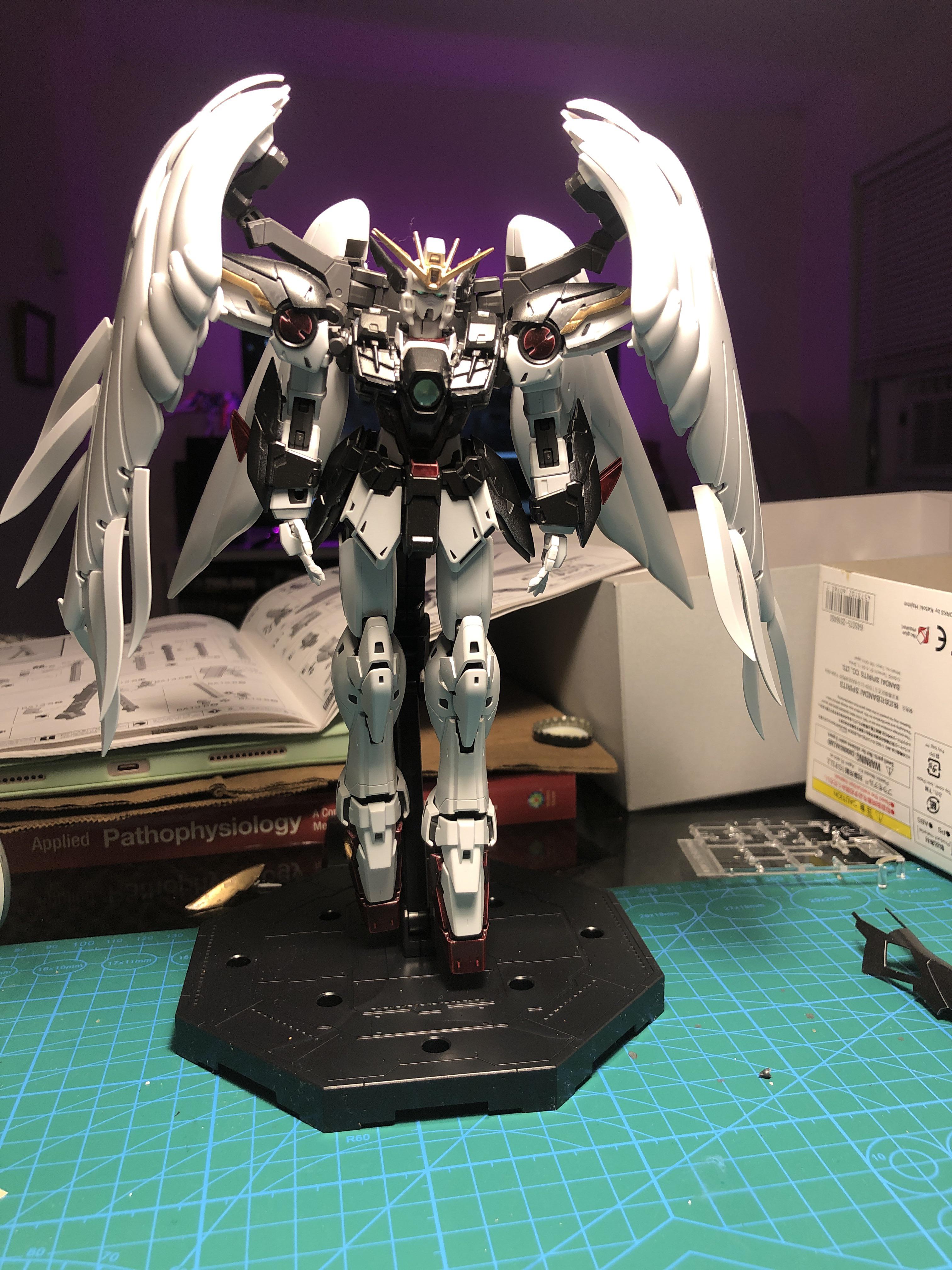 First Custom Paint Gunpla. Still have to do water decals and paint