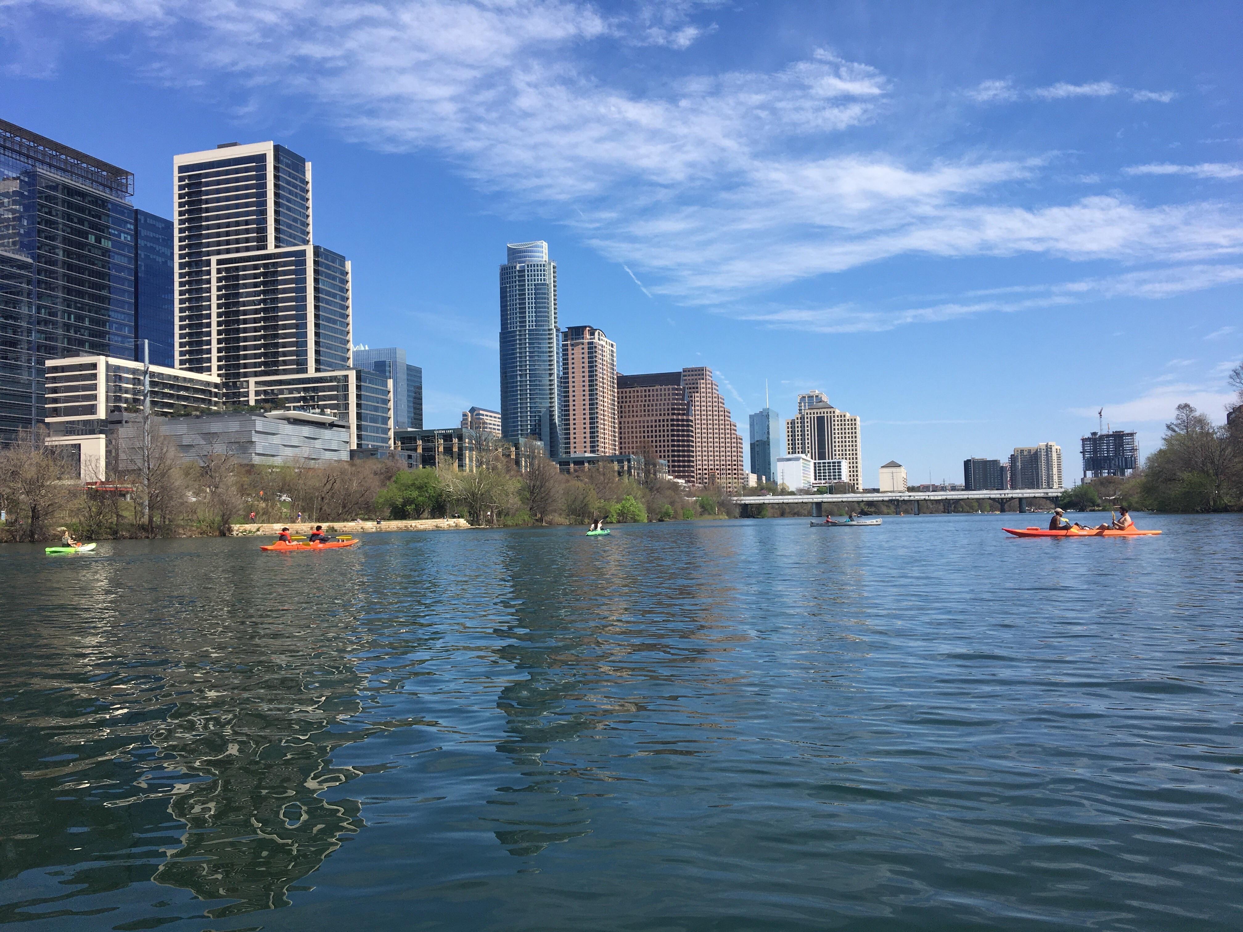 Photo I captured kayaking on Lady Bird Lake! r/Austin