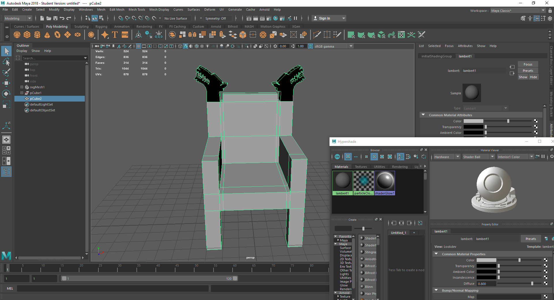 I designed the heads in Illustrator and importet the .svgfile. Why is