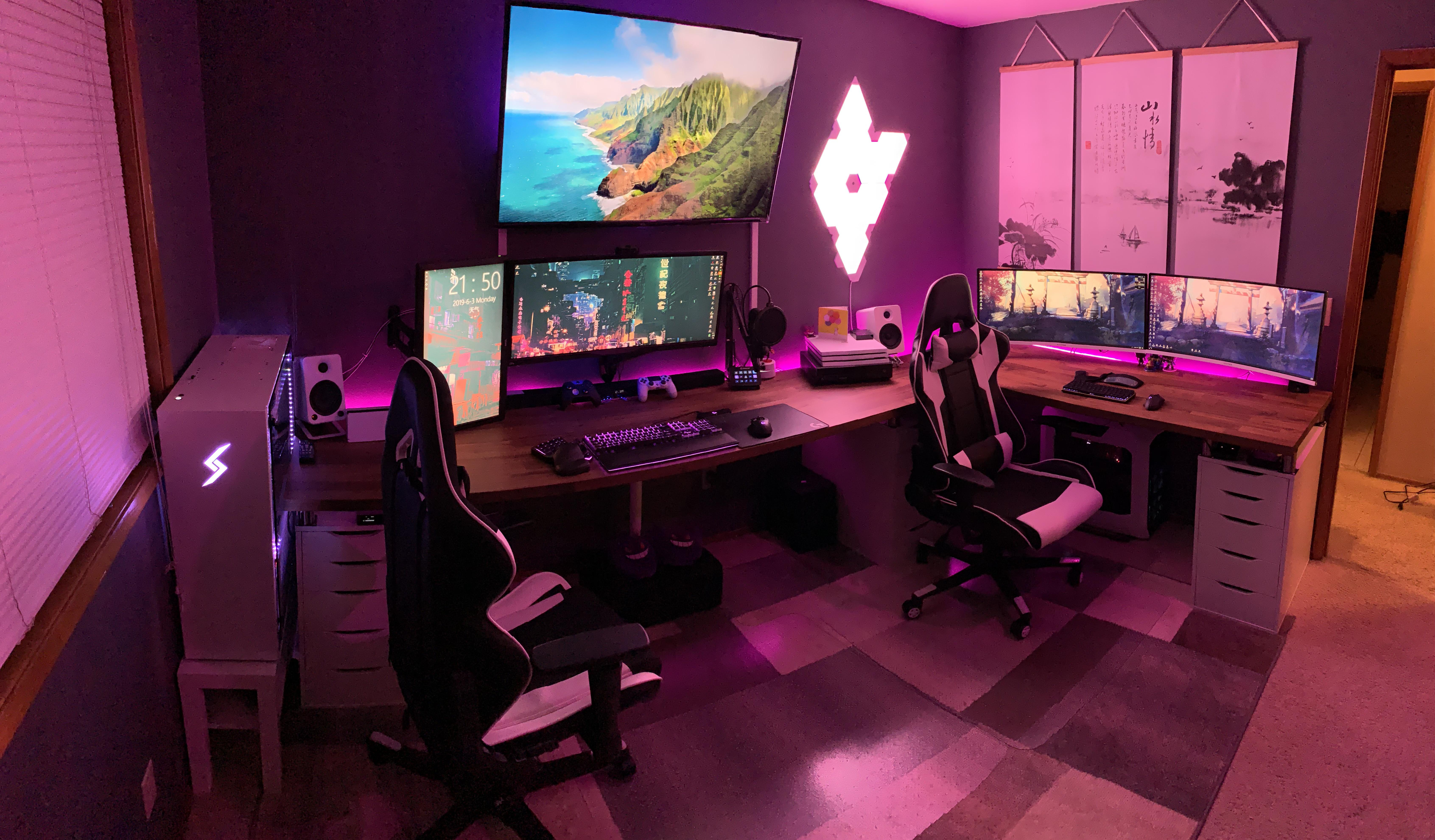 Decided to turn my extra room into my new battle station r/battlestations