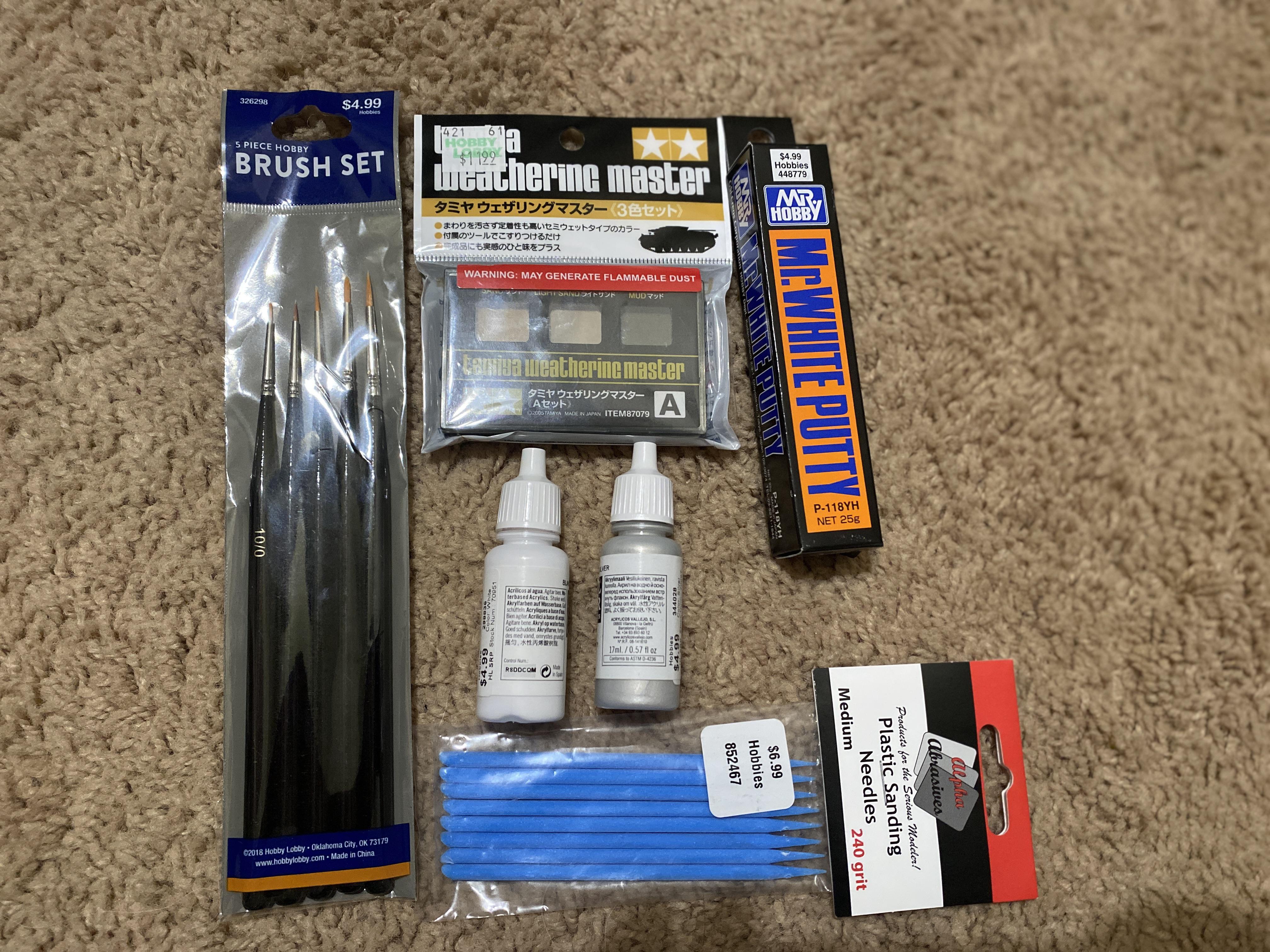 Hobby lobby has definitely stepped up their supply game. modelmakers