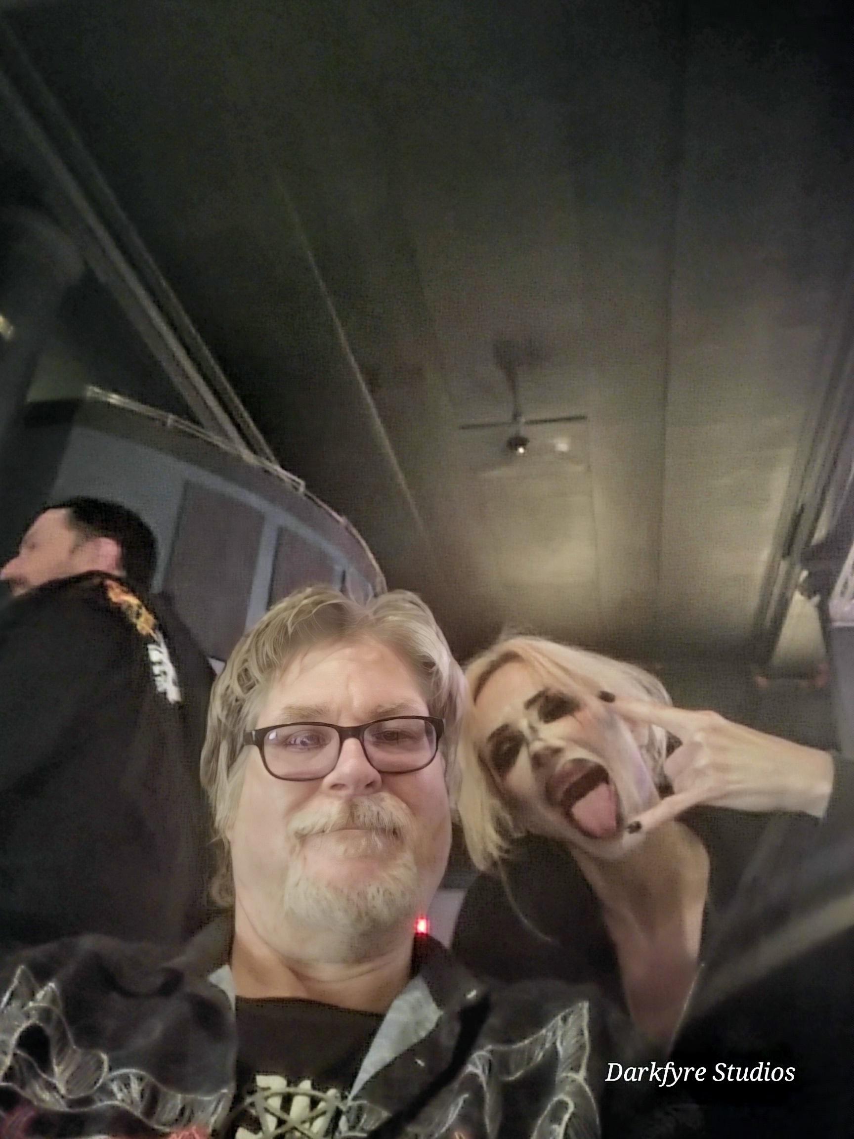 Hanging out with a hottie. Emily Lazar of September Mourning. : r