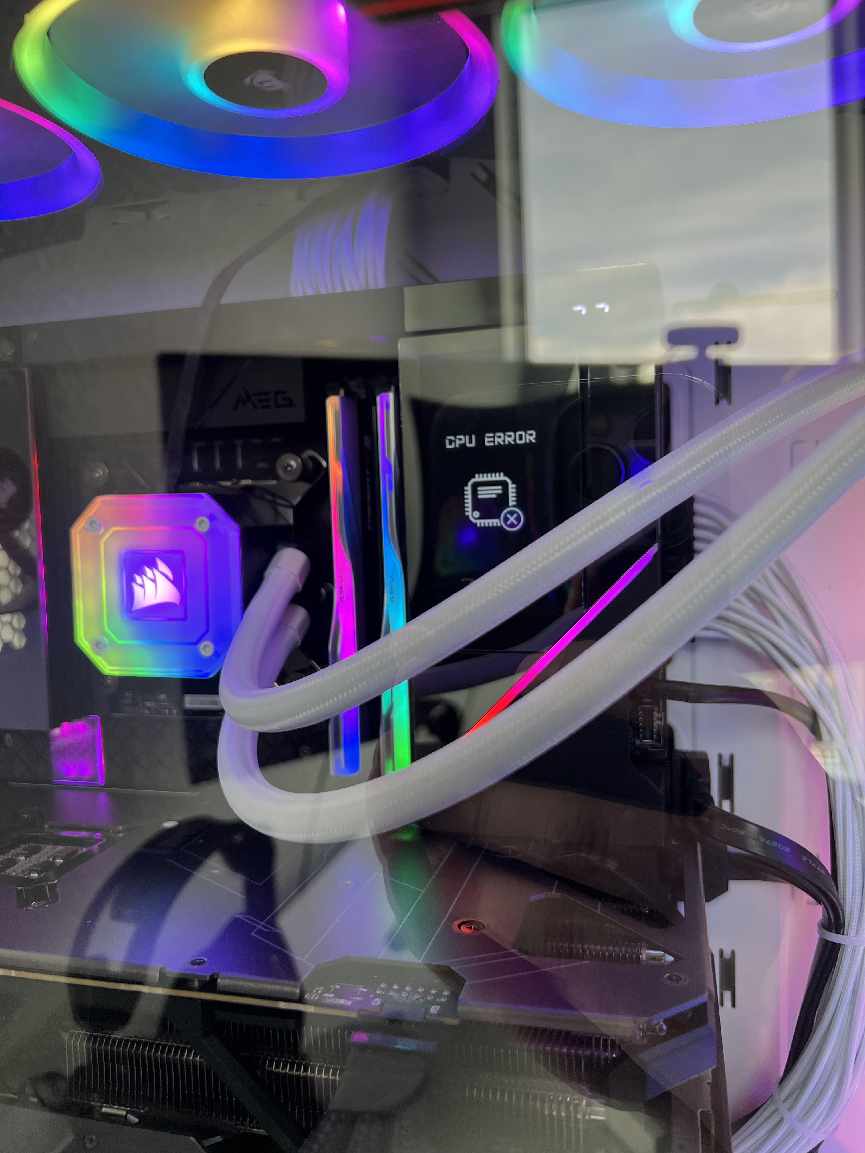 MSI Godlike CPU Error: Computer acts fine but when it comes out of