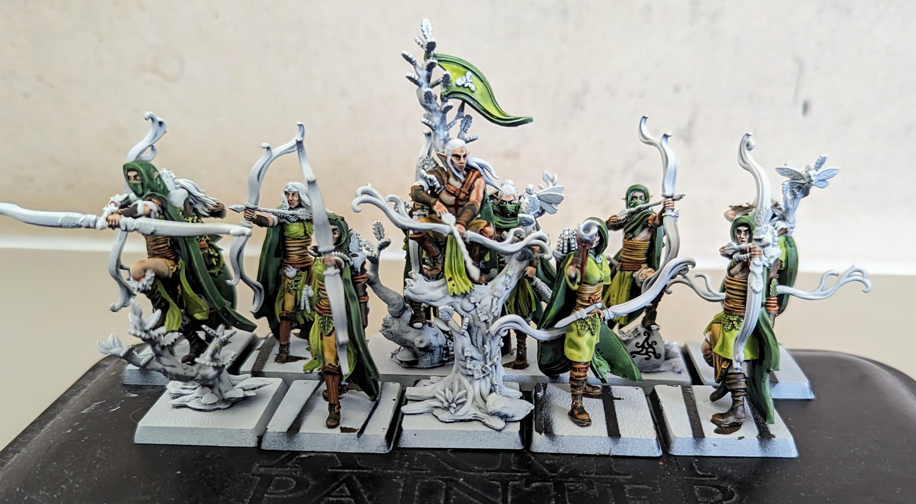 WIP Wood Elf Glade Guard r/WarhammerFantasy