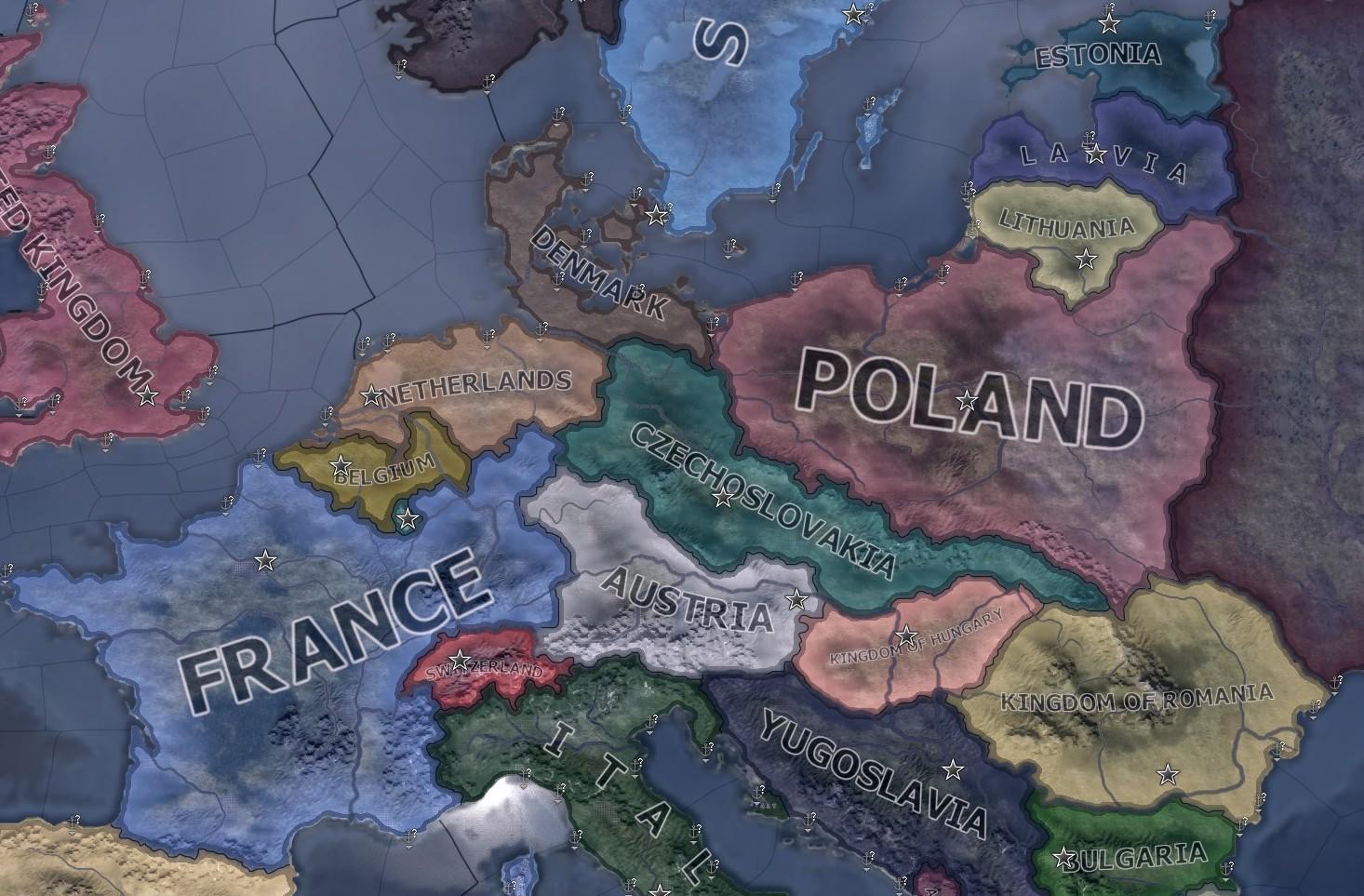 Ideal German Borders r/hoi4