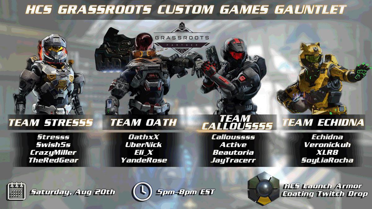 [Twitch drop] HCS Launch Armor Coating 8/20/22 r/halodripfinite