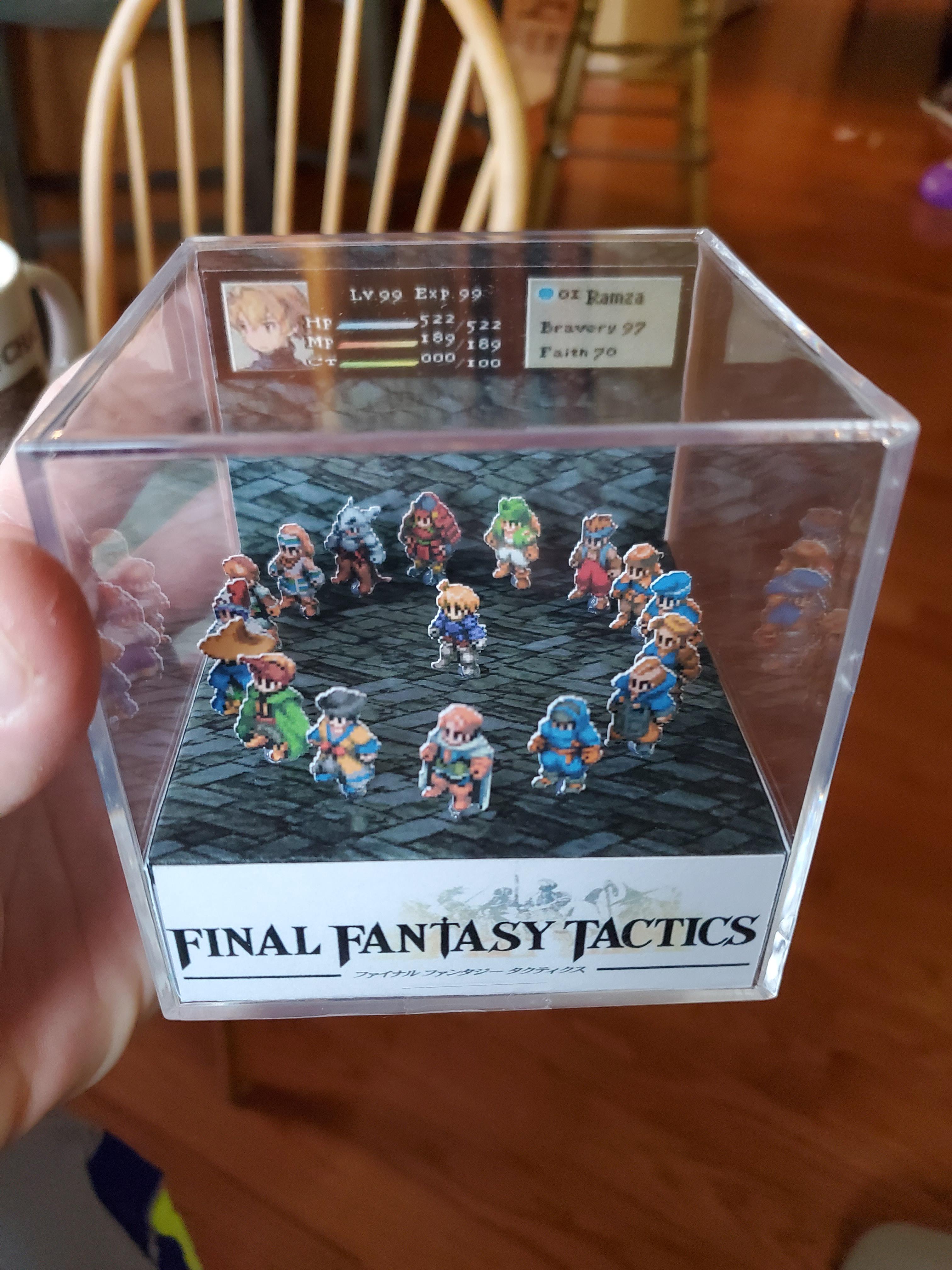 Final Fantasy Christmas Ornaments Got this as a gift for a friend for Christmas. Finally came! FinalFantasy