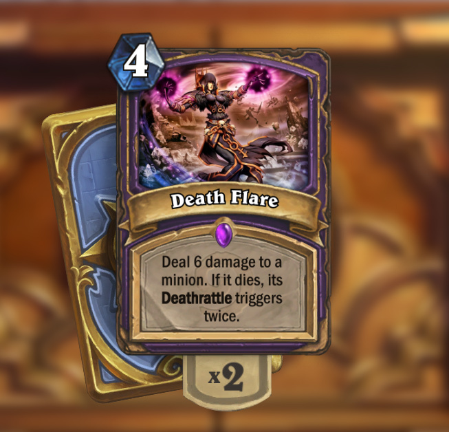 Death Flare Fireball for Warlock, only worse... Except