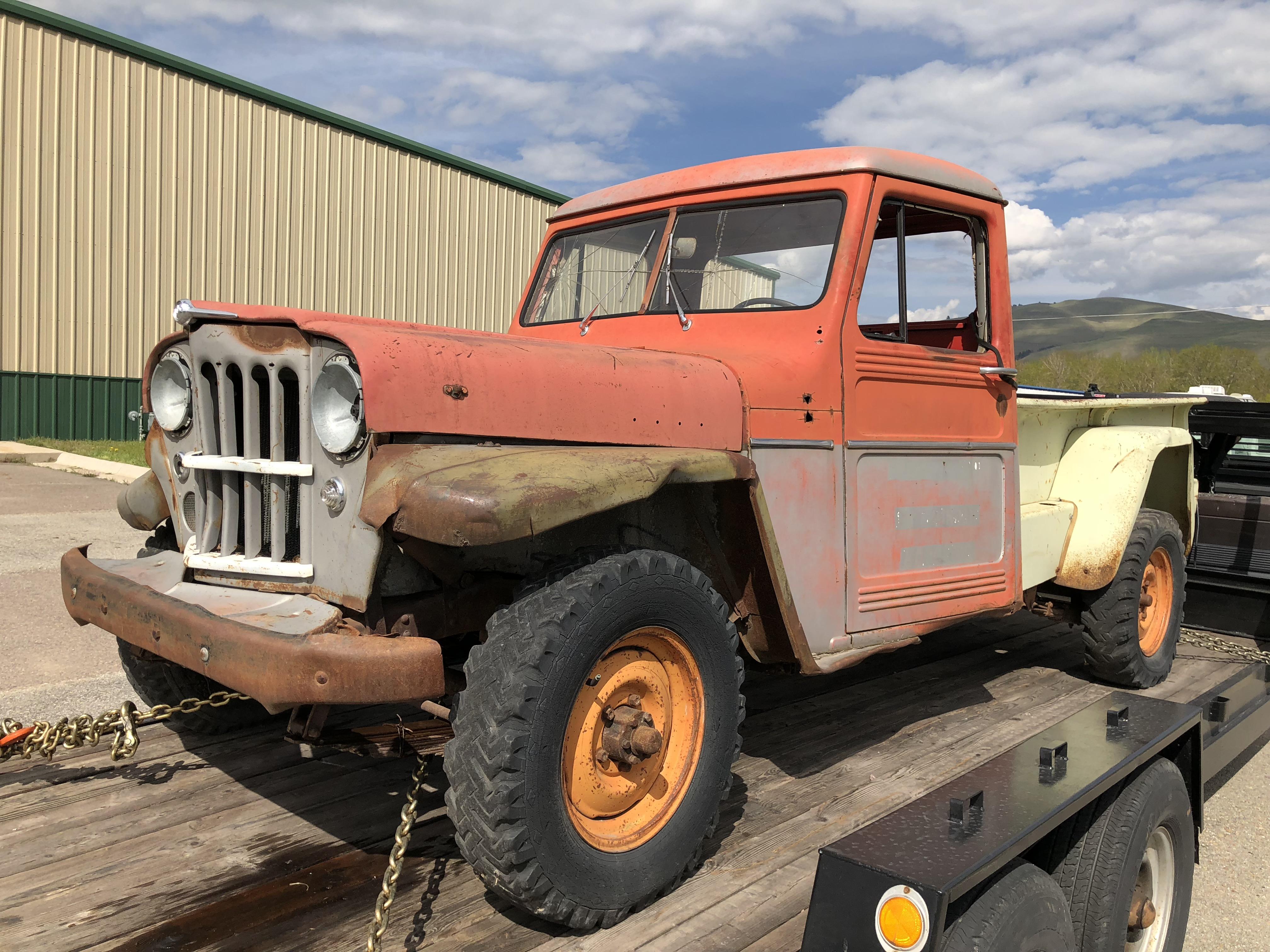 Willys Jeep Pickup More pics in comments Exact year still unknown