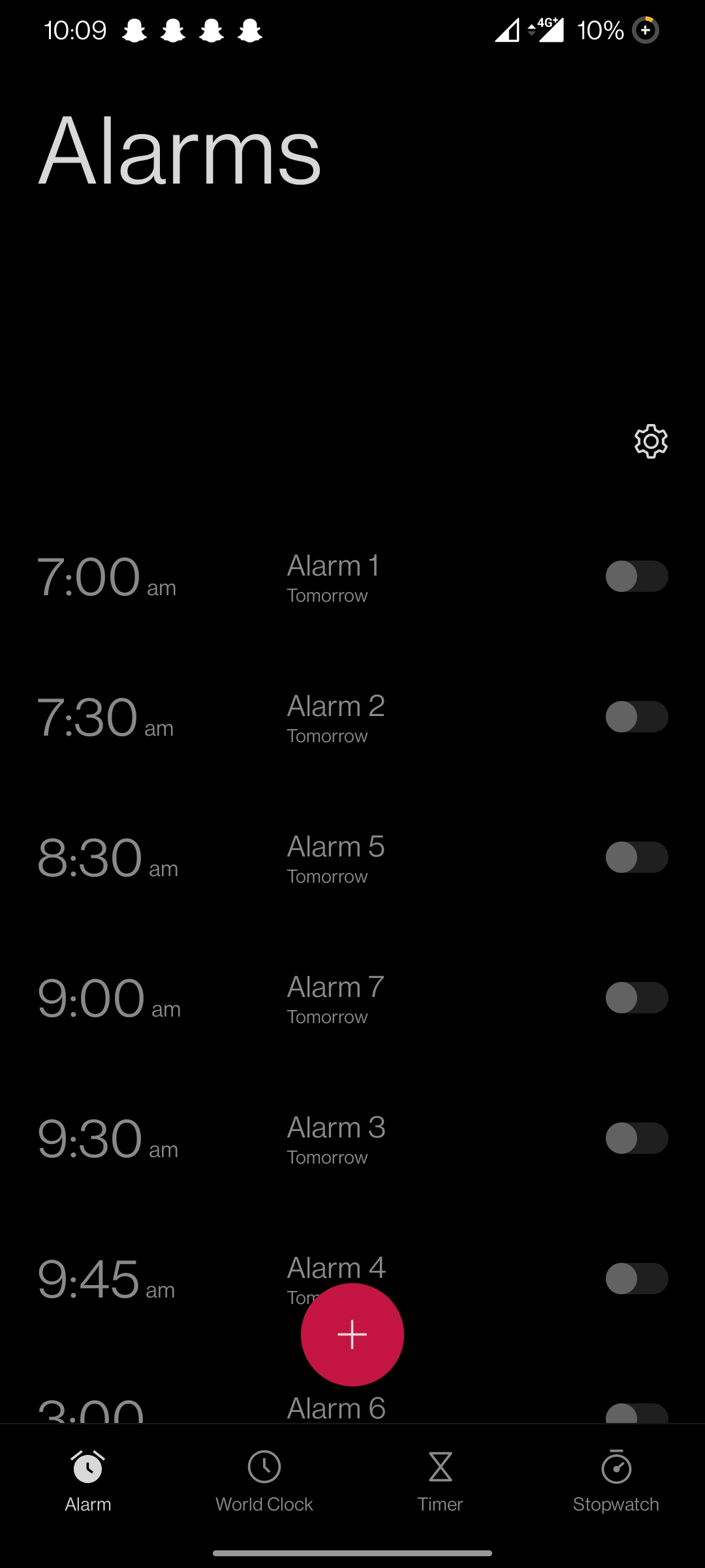 The new alarms app looks pretty neat now. r/oneplus7t