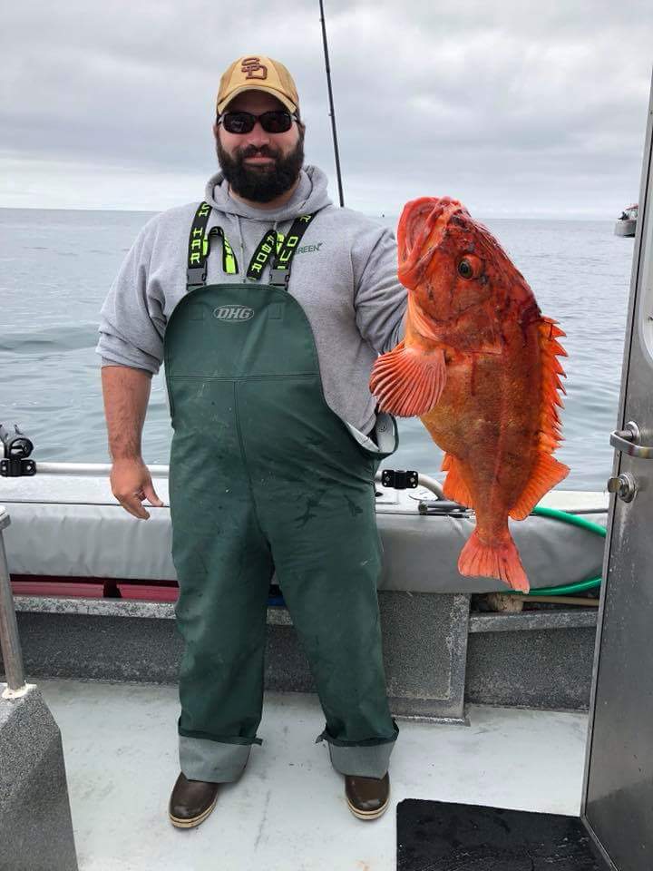 Huge rock fish out of Sitka, Ak. r/Fishing