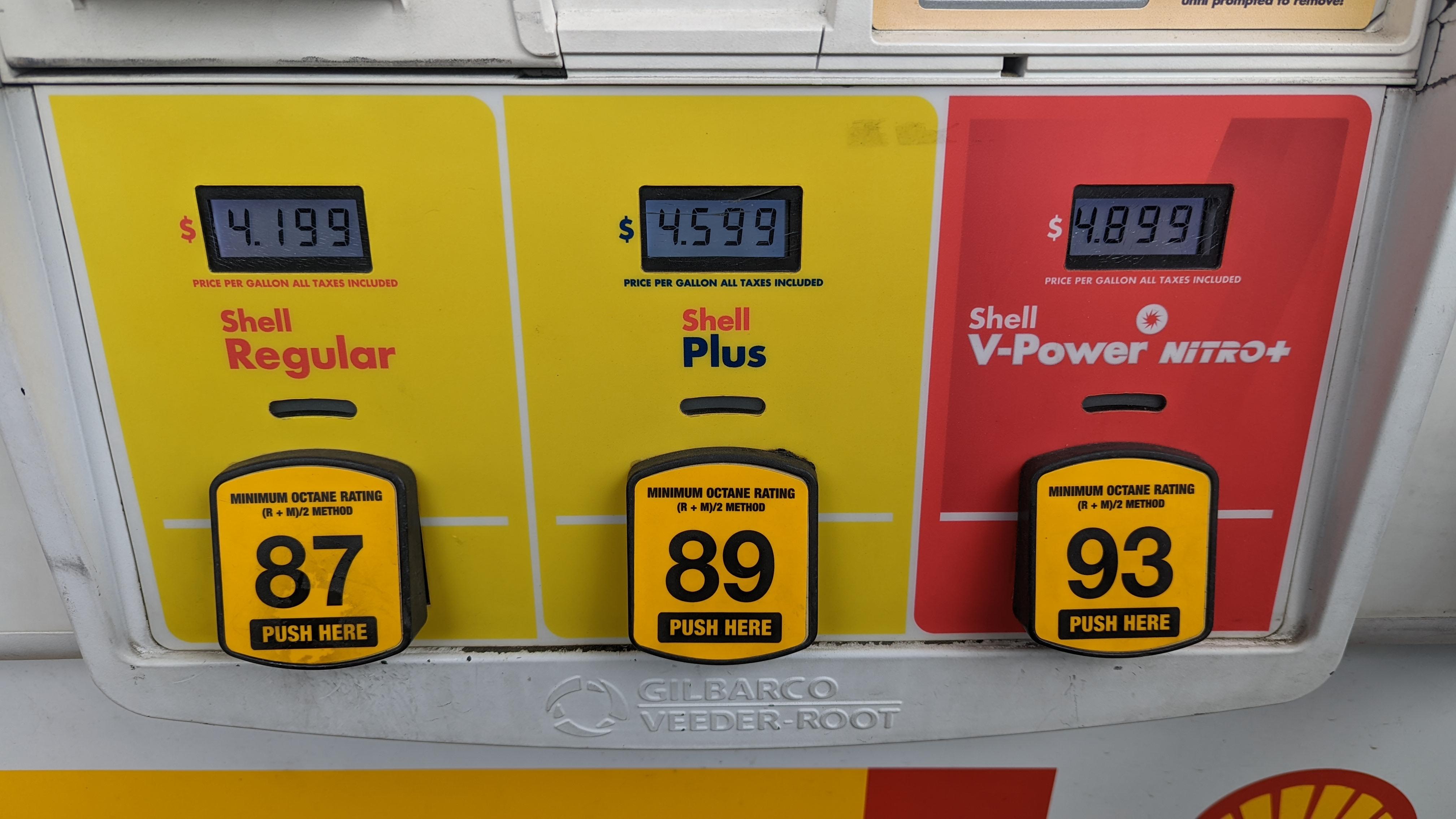 [OC] Gas Prices in FL r/pics
