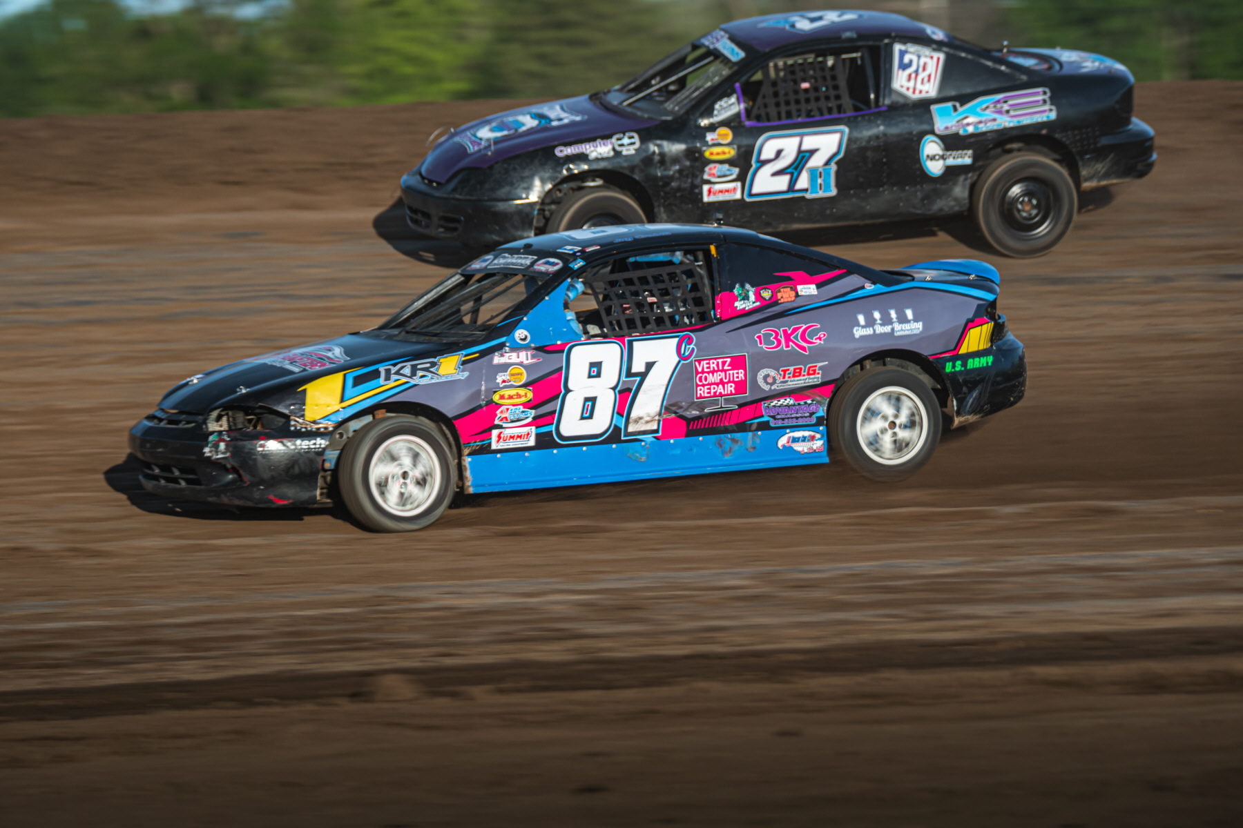 Car was absolutely ridin Saturday at Maquoketa! 📸 Simply Modified r