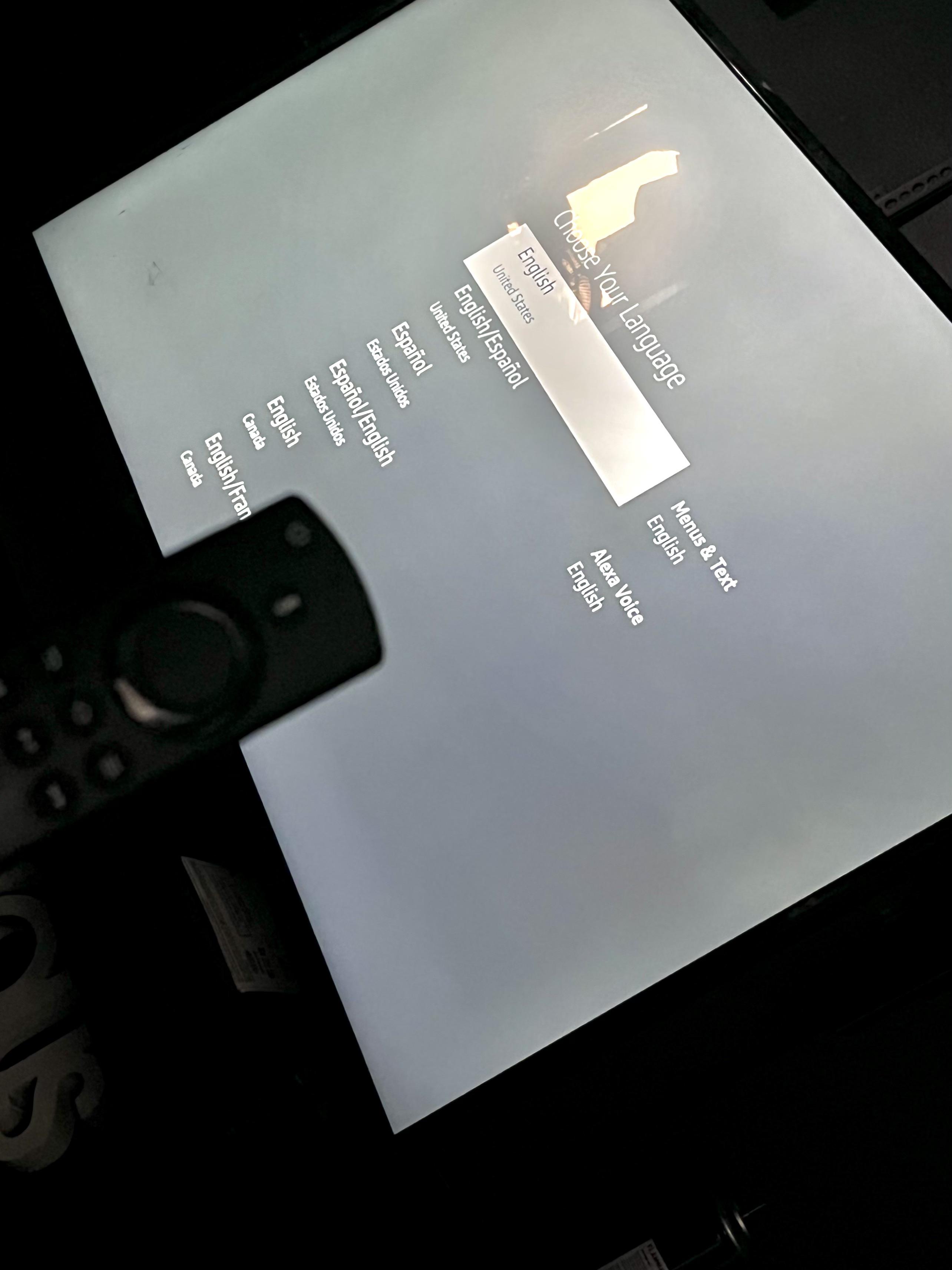 Help please?? 🙏 insignia fire tv I had to factory reset yesterday