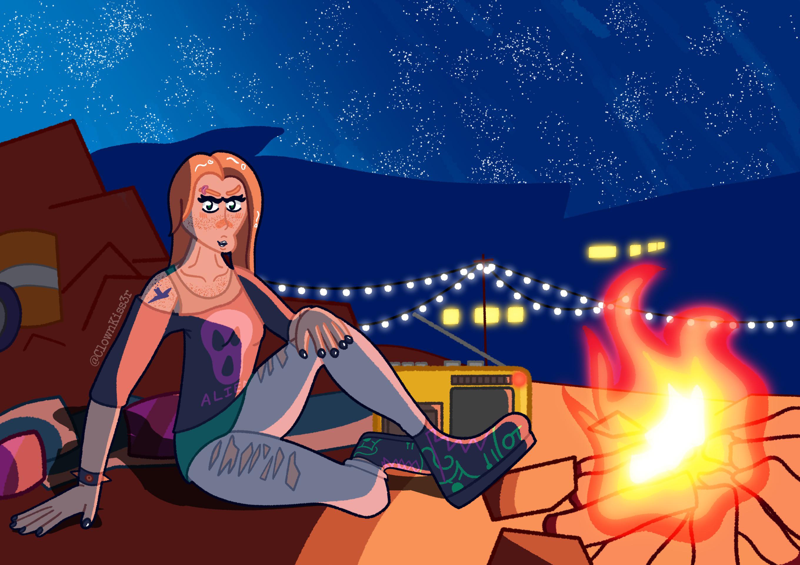 Finished the game today and I absolutely loved it. Here’s a redraw I